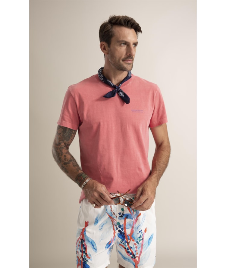 T-Shirt  Washed Marmaid Pitaya