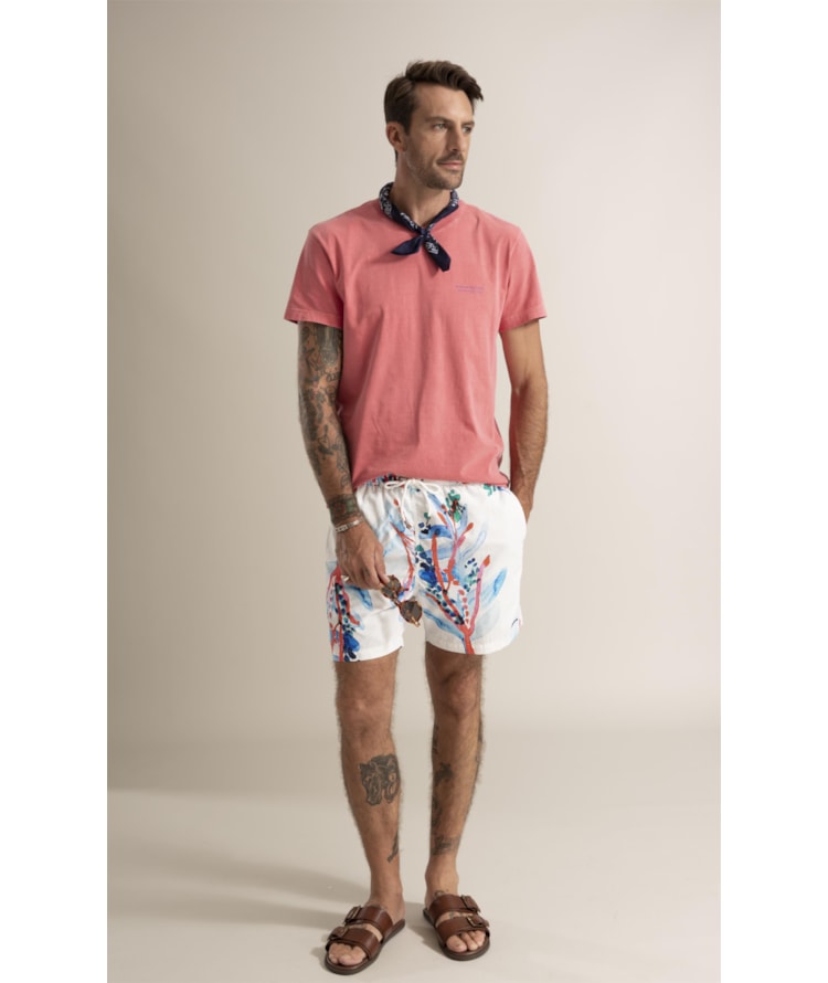 T-Shirt  Washed Marmaid Pitaya