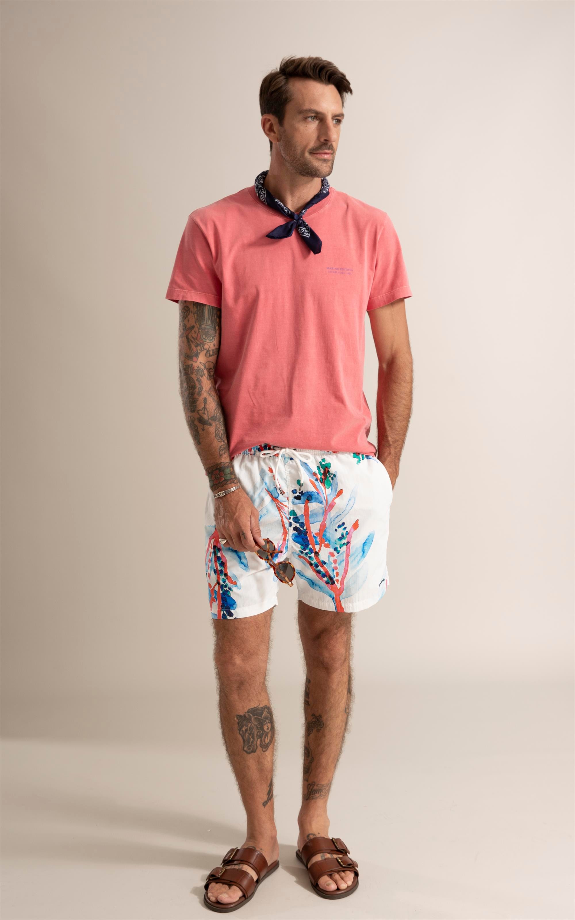 T-Shirt Washed Marmaid Pitaya