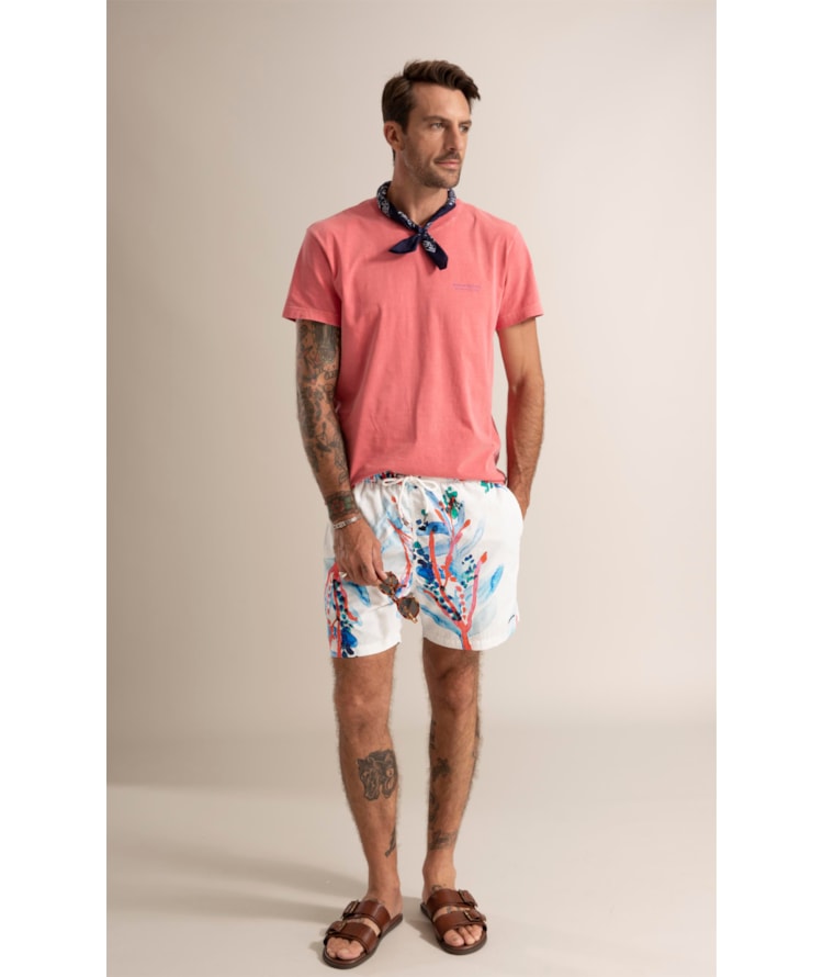 T-Shirt Washed Marmaid Pitaya