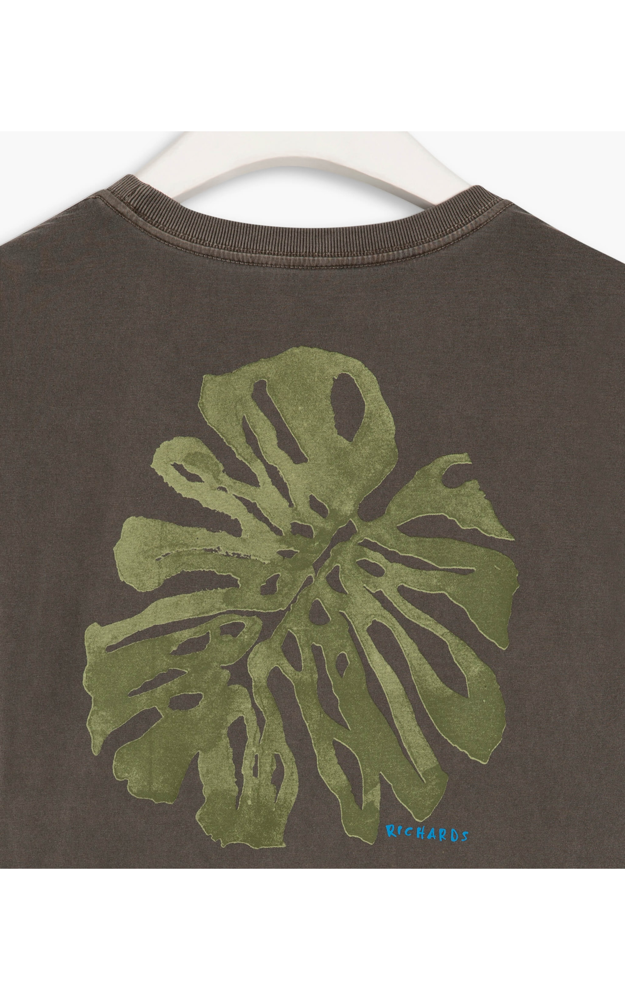 T-Shirt Washed Monstera Cost Tabaco