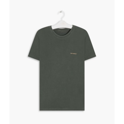 T-Shirt Washed Monstera Cost Verde Escuro