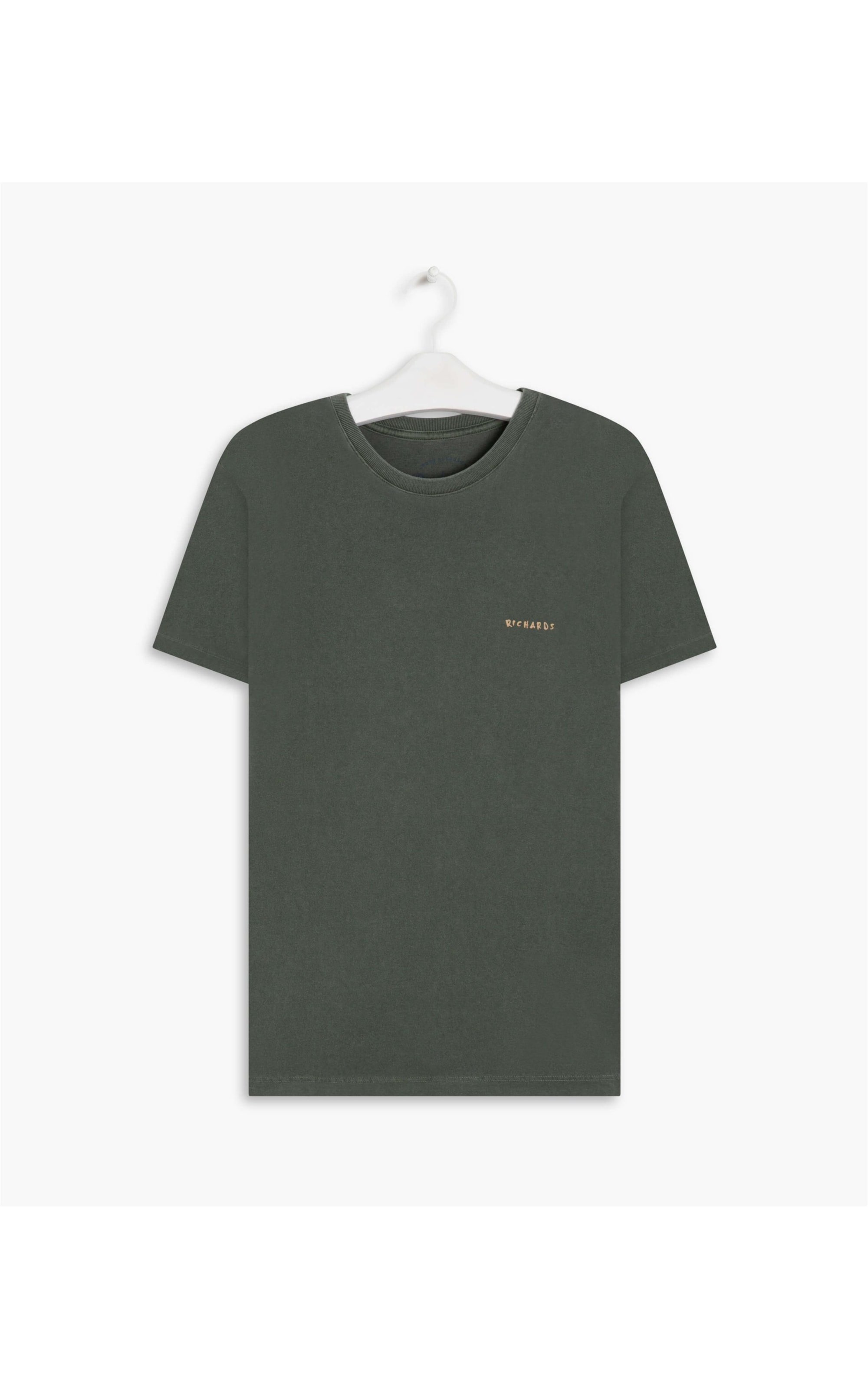 T-Shirt Washed Monstera Cost Verde Escuro