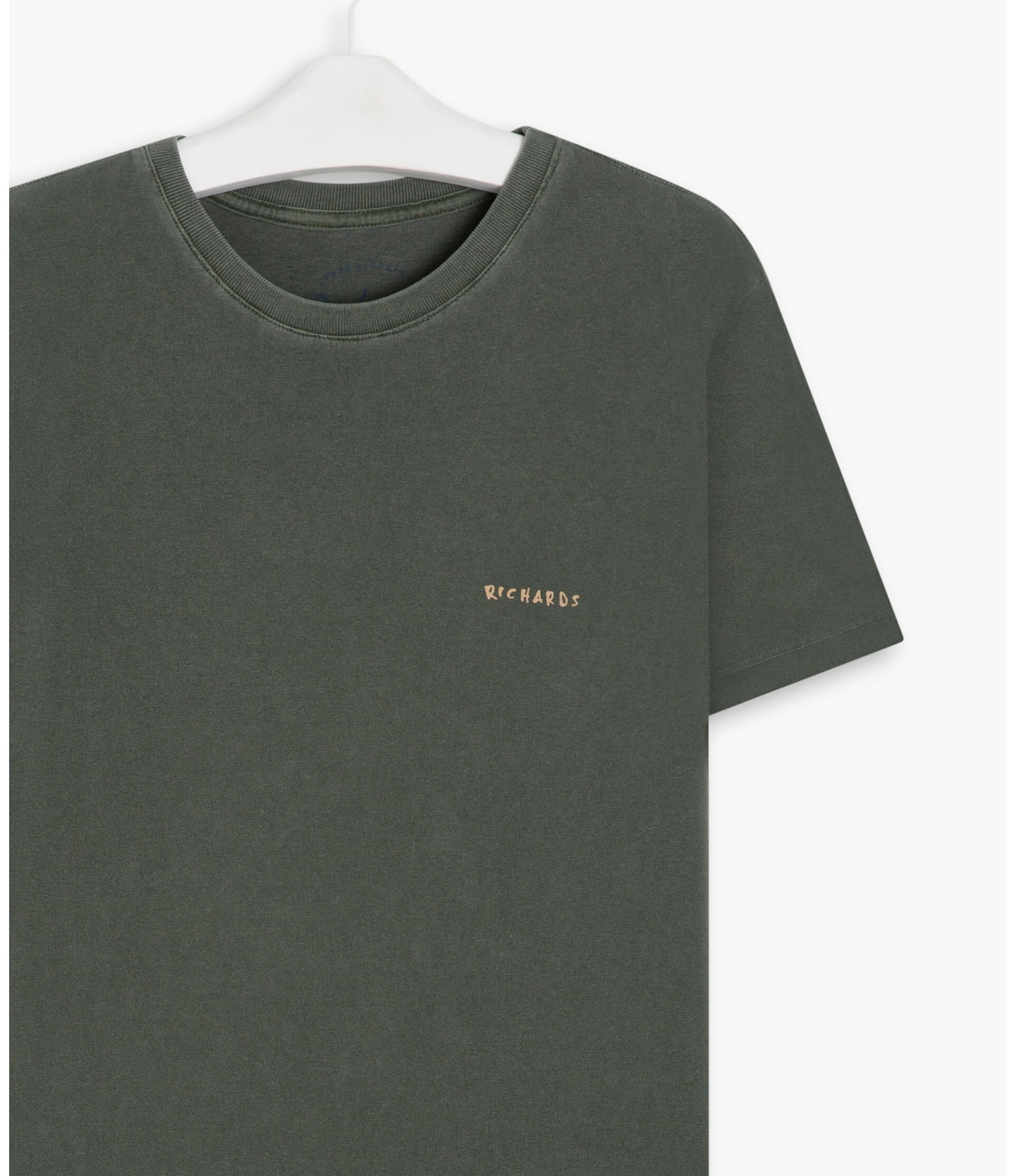 T-Shirt Washed Monstera Cost Verde Escuro