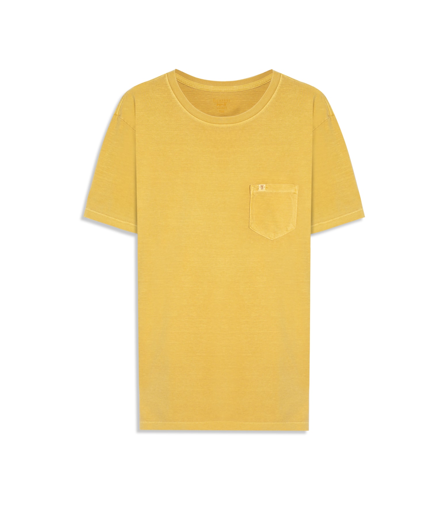 T-Shirt Washed Mostarda