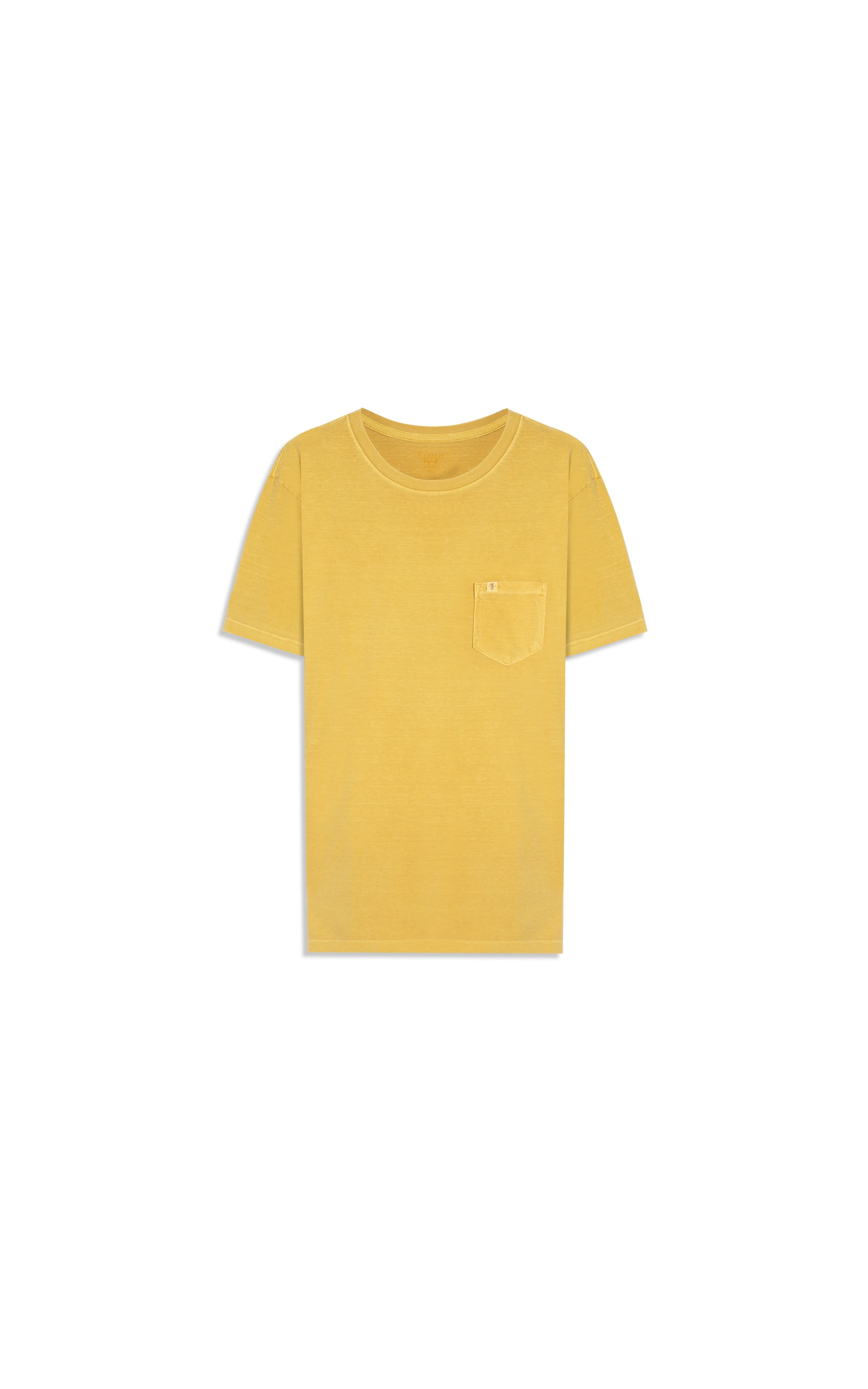 T-Shirt Washed Mostarda