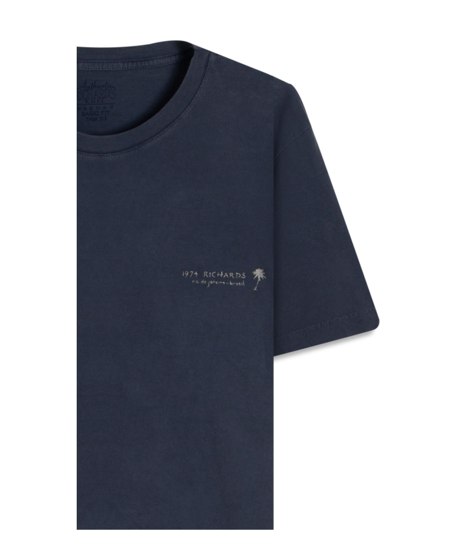 T-Shirt Washed New Rildy Bf Marinho