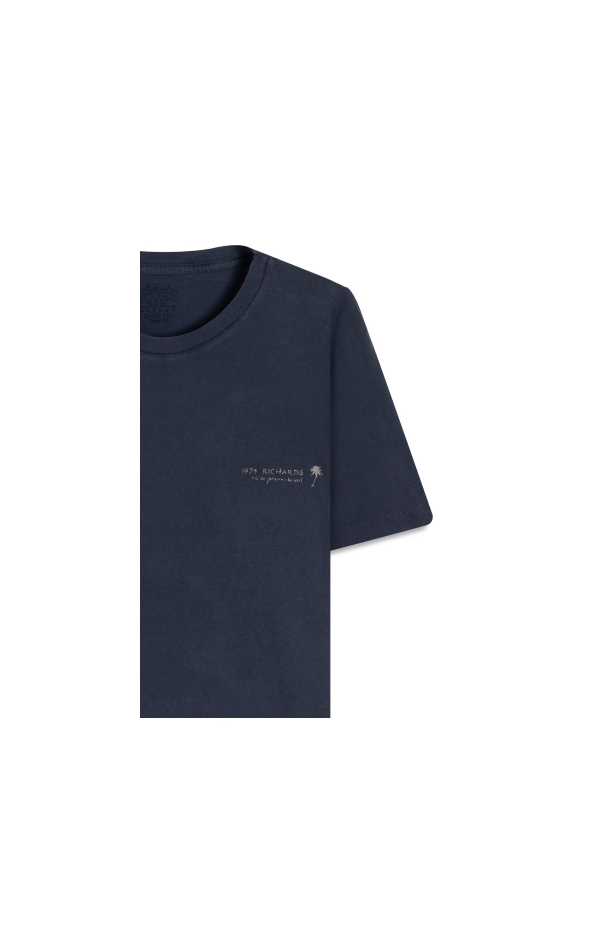 T-Shirt Washed New Rildy Bf Marinho