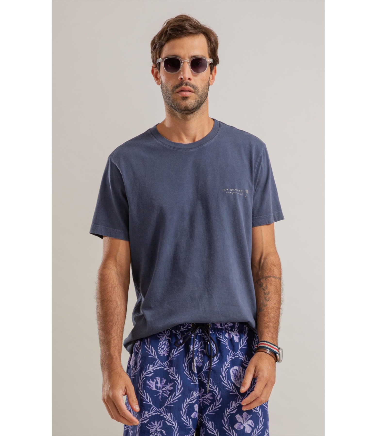 T-Shirt Washed New Rildy Bf Marinho