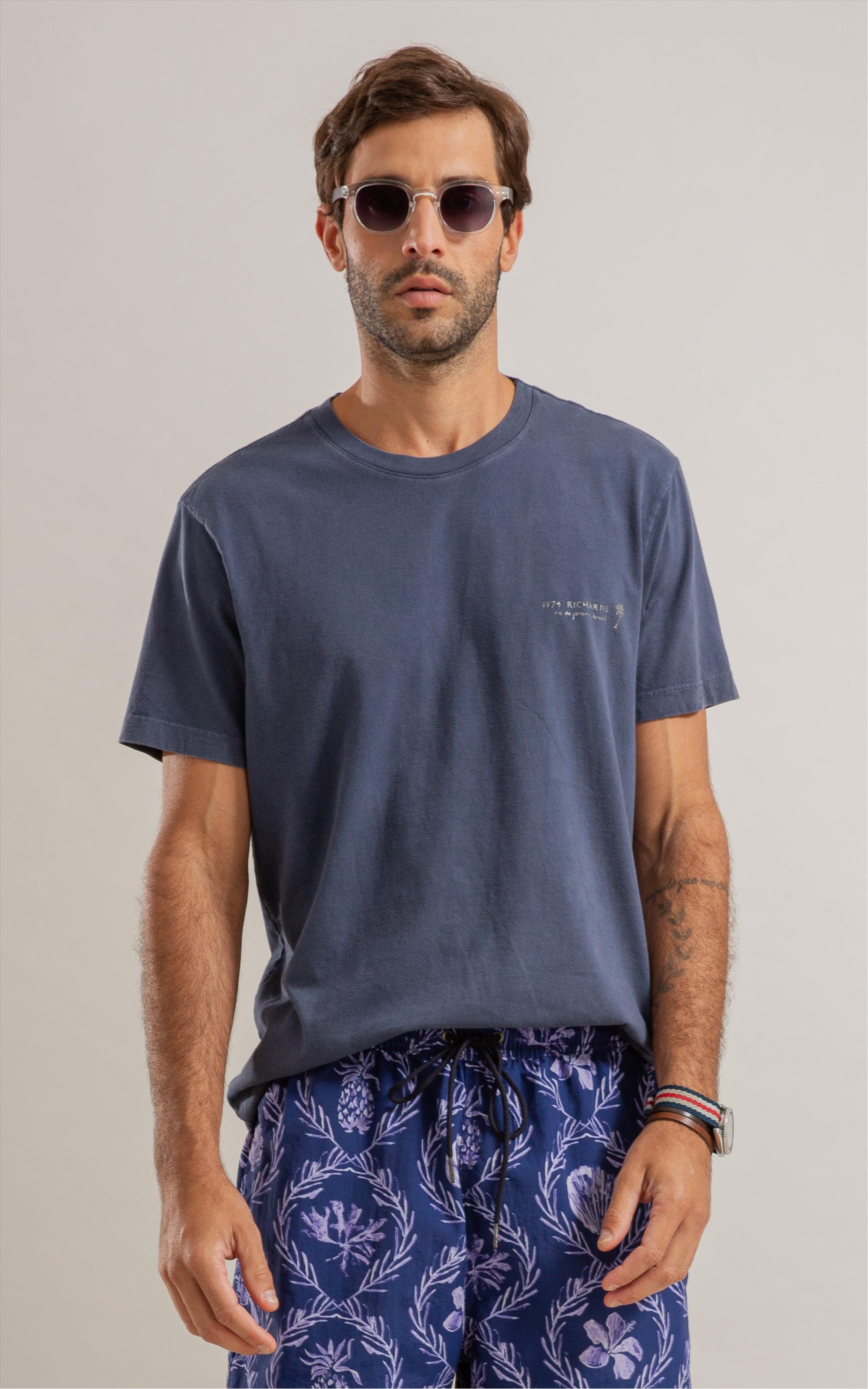 T-Shirt Washed New Rildy Bf Marinho