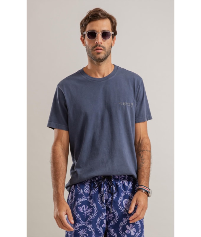 T-Shirt Washed New Rildy Bf Marinho