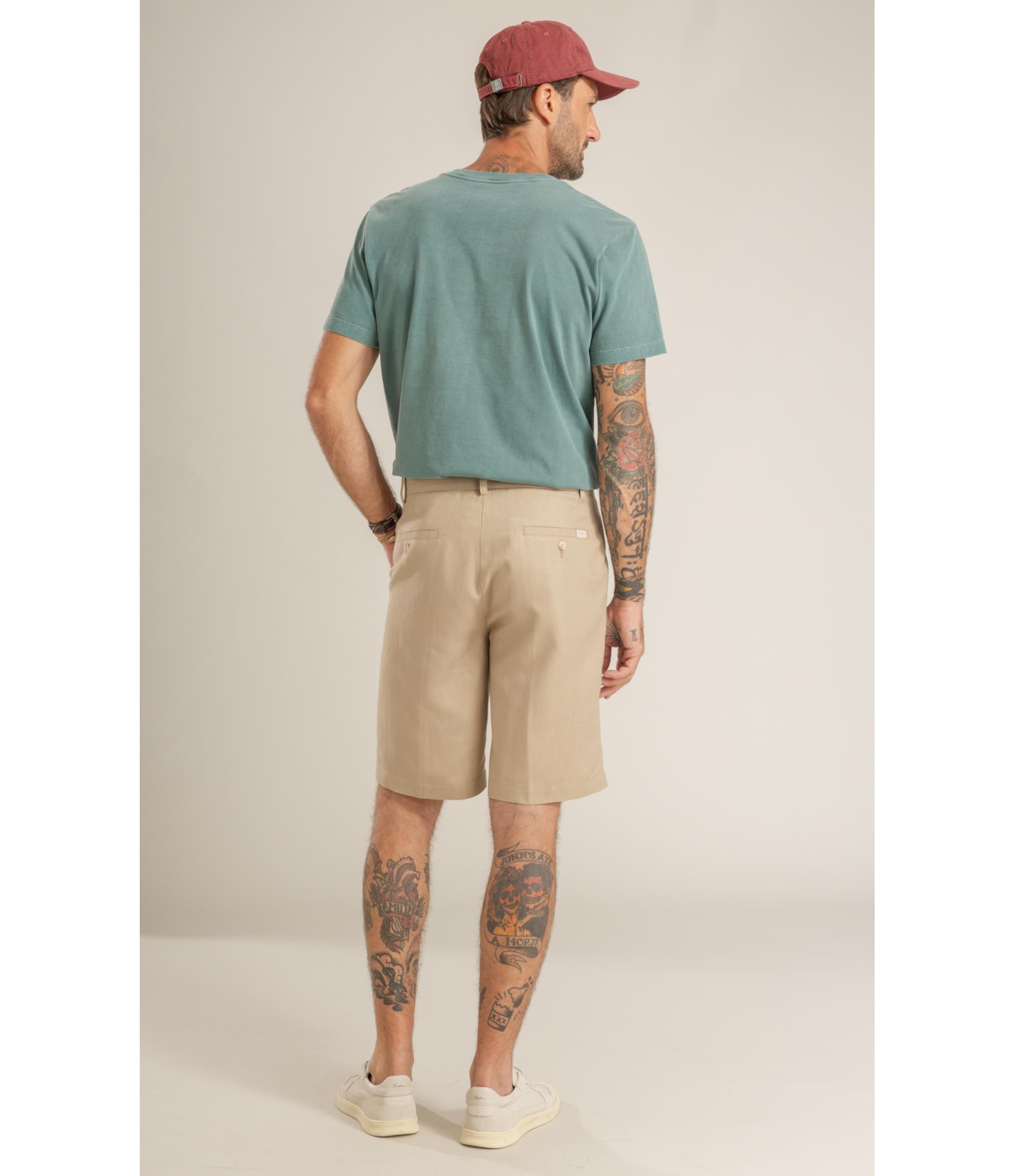 T-Shirt Washed Pley Peito Mc Bottle