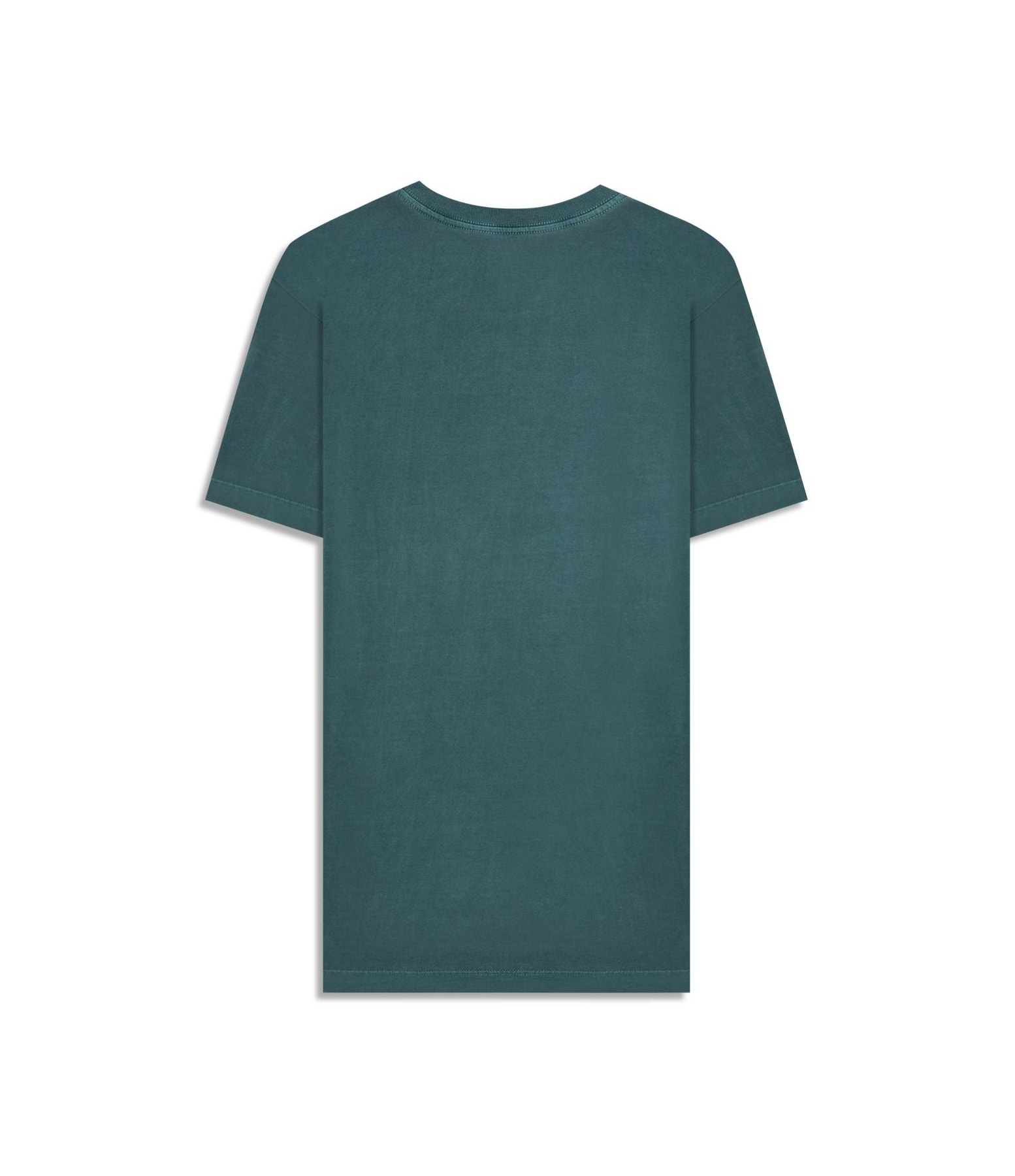 T-Shirt Washed Pley Verde