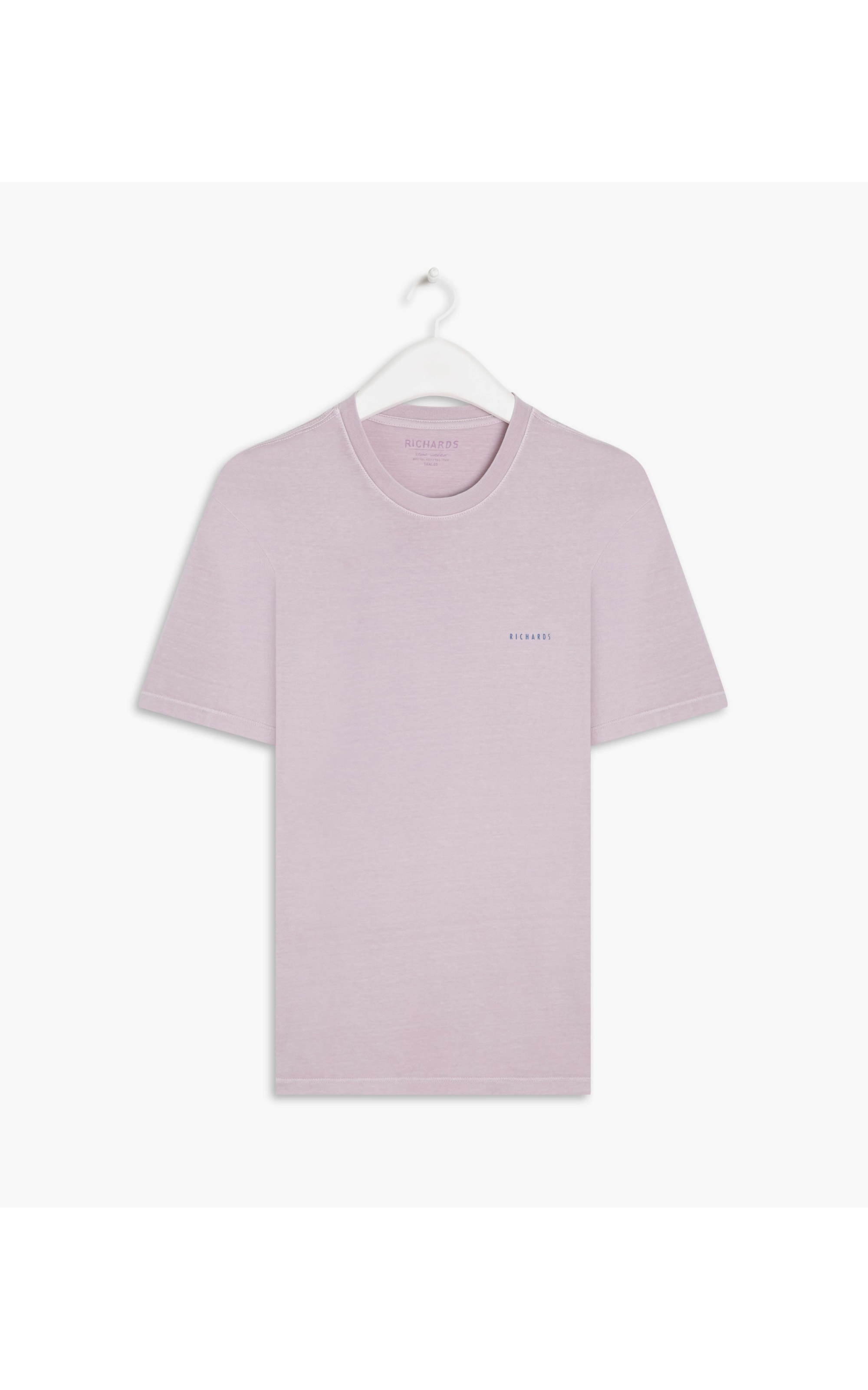 T-Shirt Washed Posto 9 Lilas