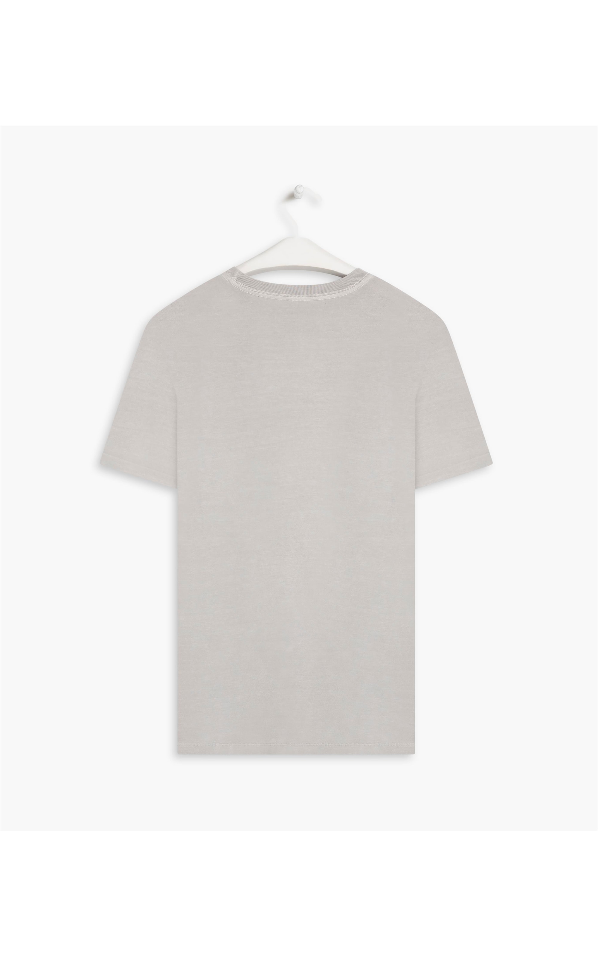 T-Shirt Washed Prata