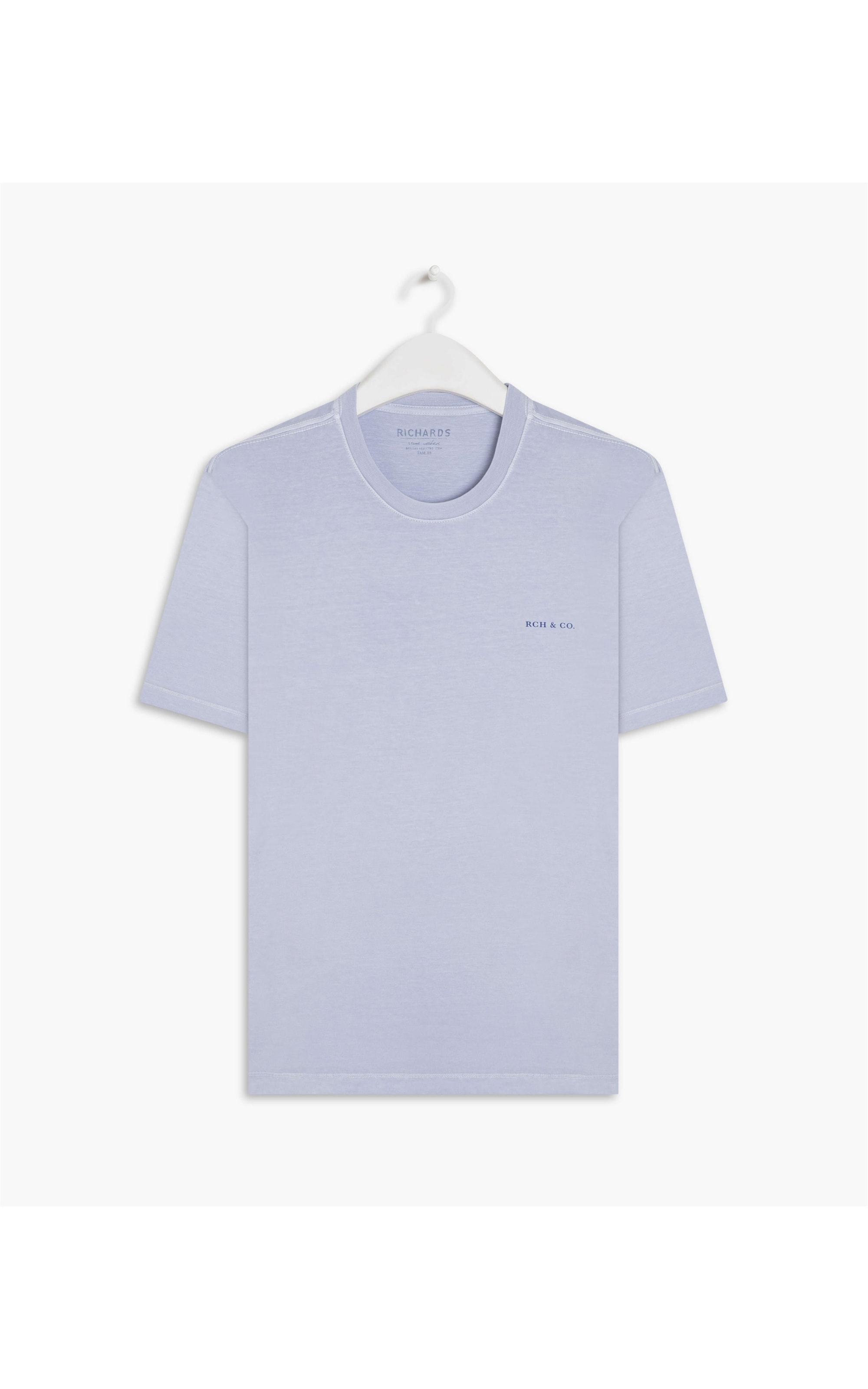 T-Shirt Washed River Azul Seco