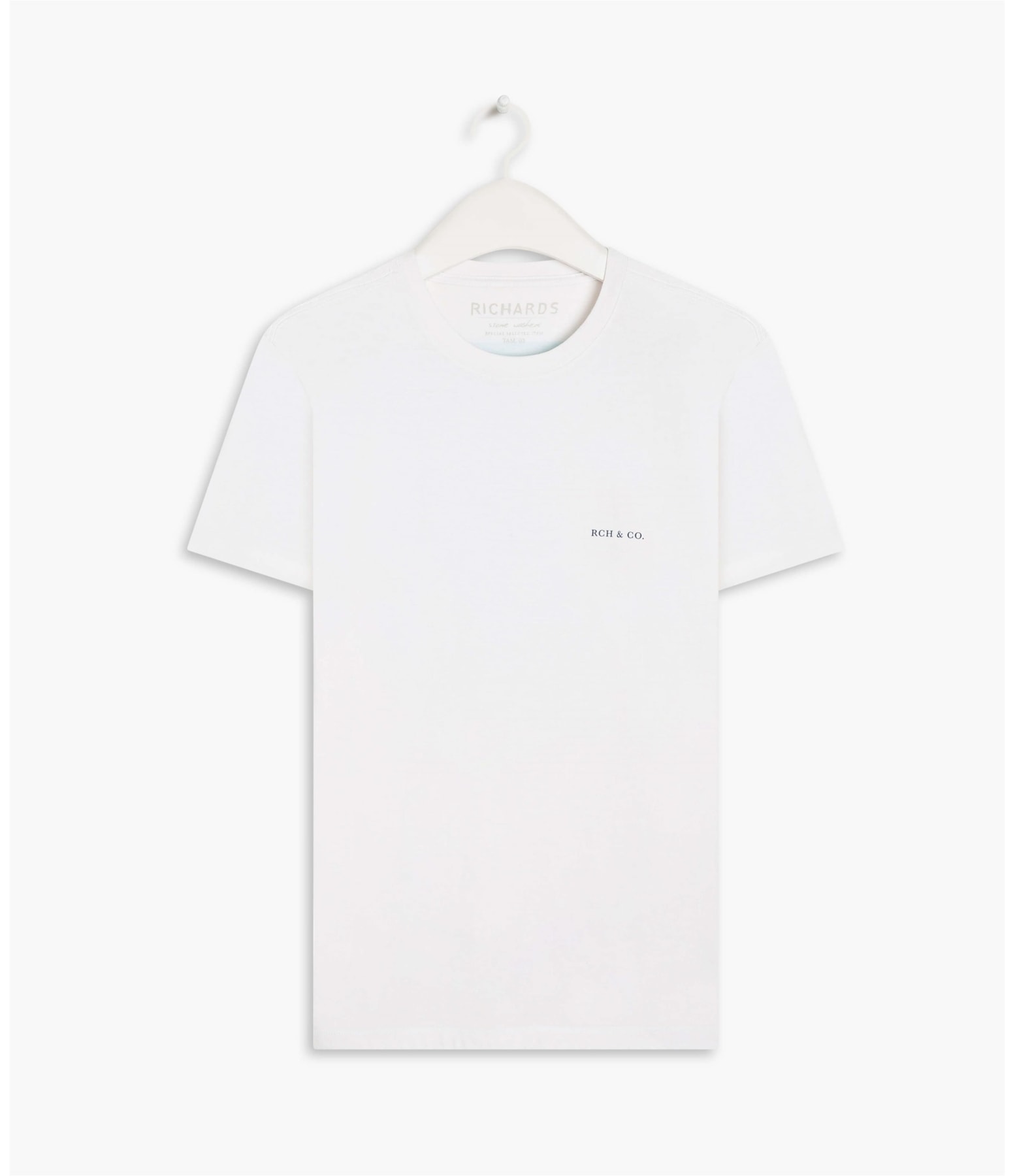 T-Shirt Washed River Branco