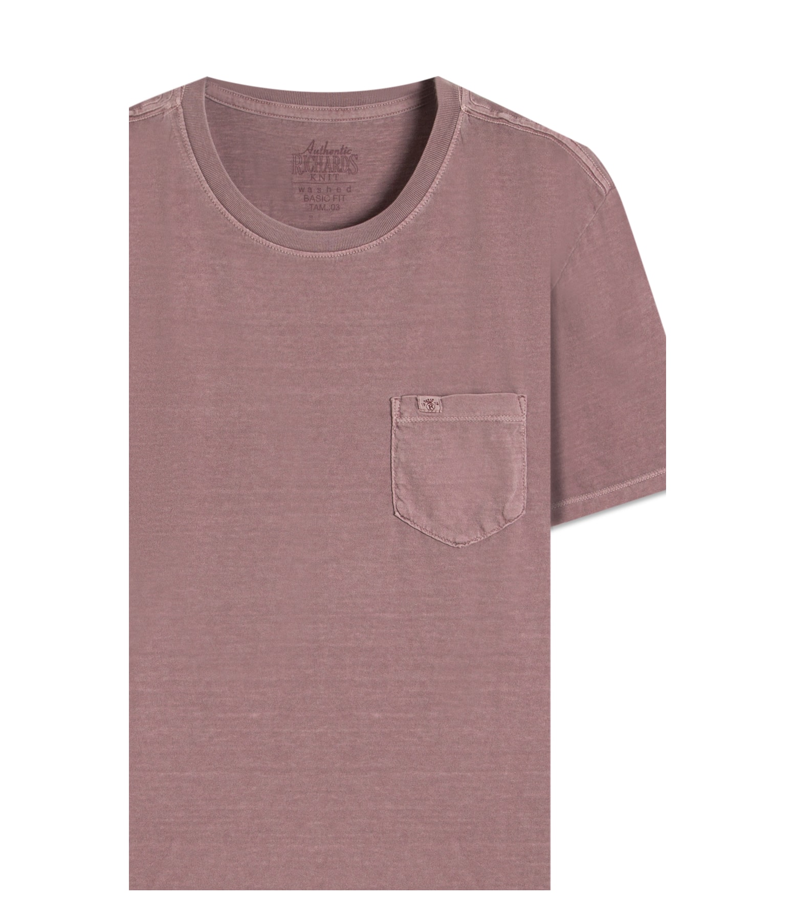 T-Shirt Washed Rosa Dusty