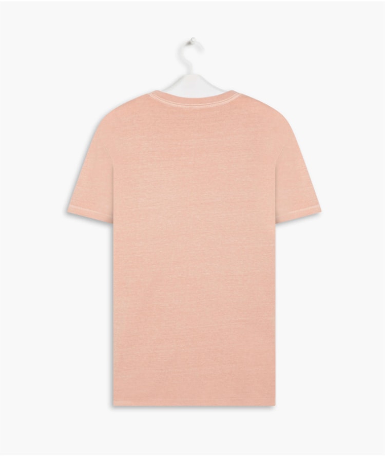 T-Shirt Washed Salmao