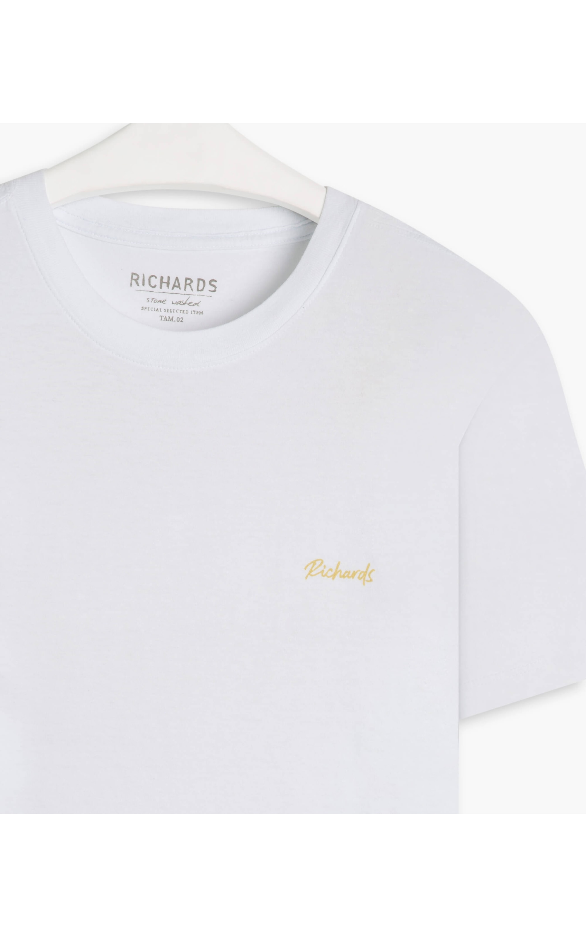 T-Shirt Washed Slices Branco