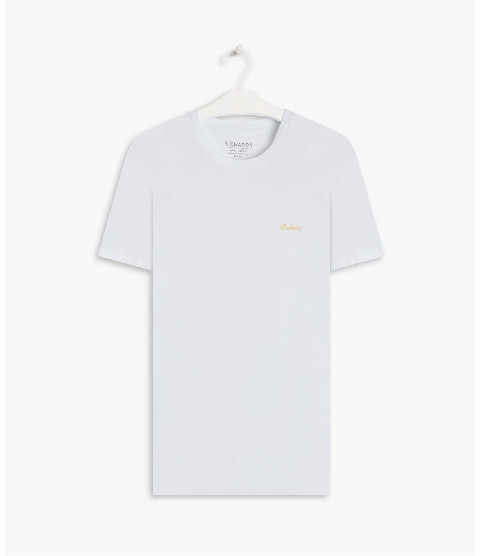 T-Shirt Washed Slices Branco