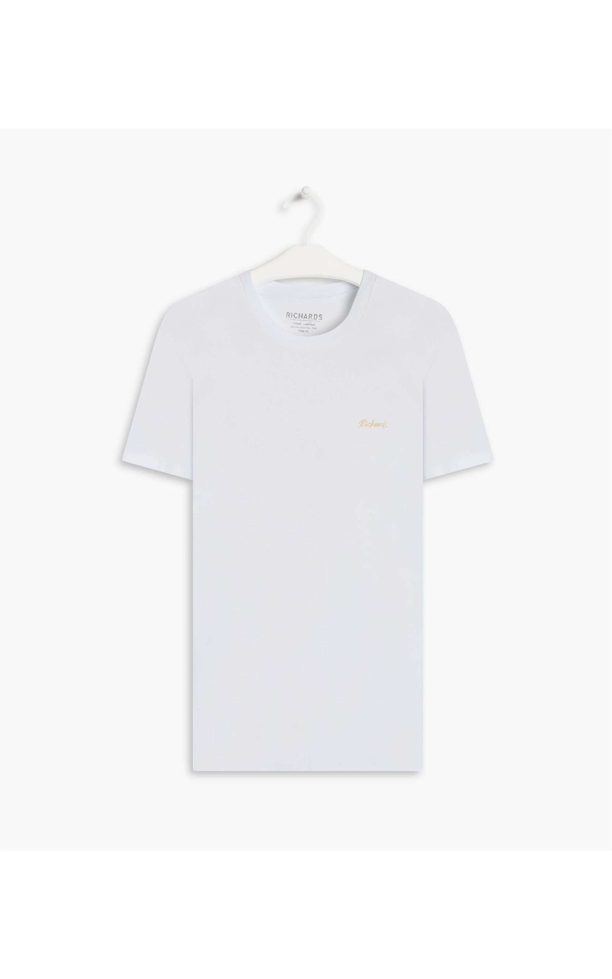 T-Shirt Washed Slices Branco