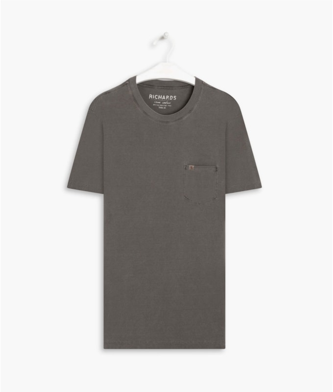 T-Shirt Washed Tabaco