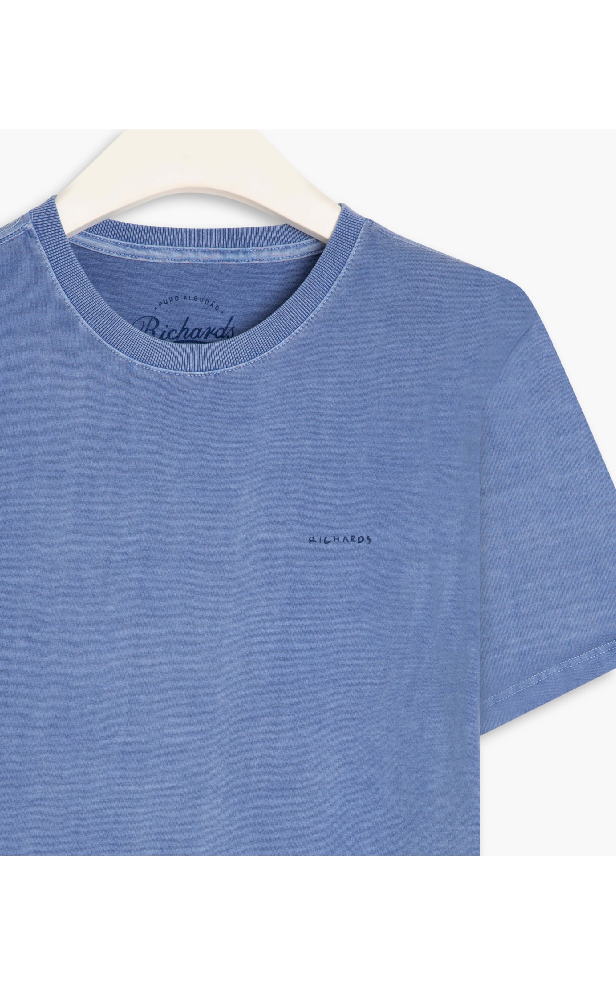 T-Shirt Washed Thaiti  Surf Azul Chofer
