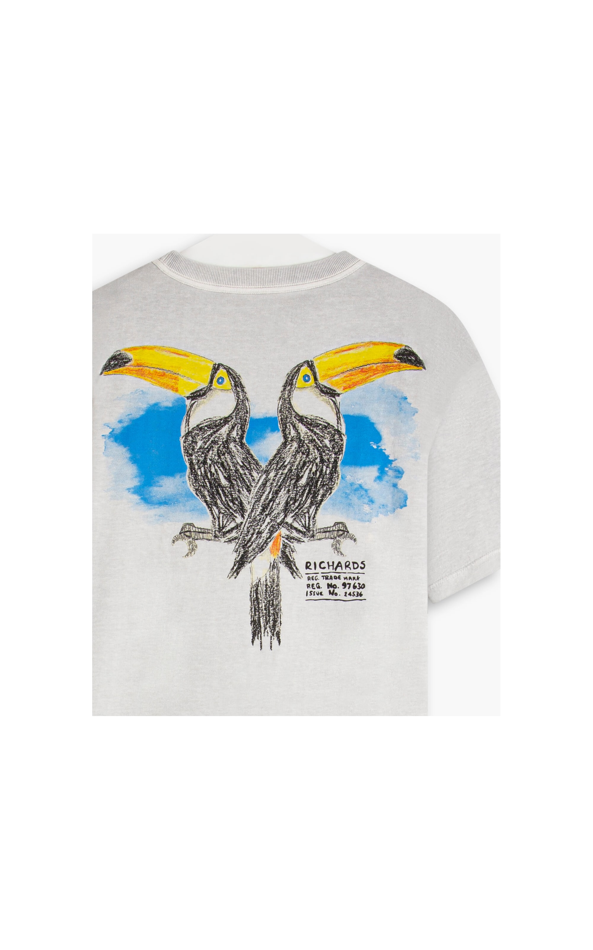T-Shirt Washed Tucanos Costas Mc Perola