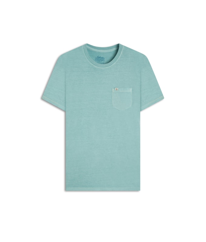 T-Shirt Washed Turquesa