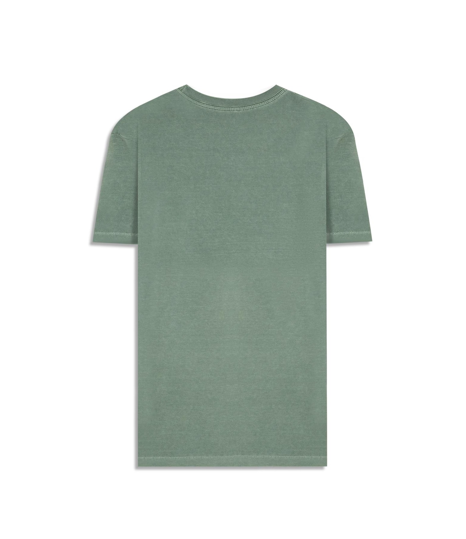 T-Shirt Washed Verde Army