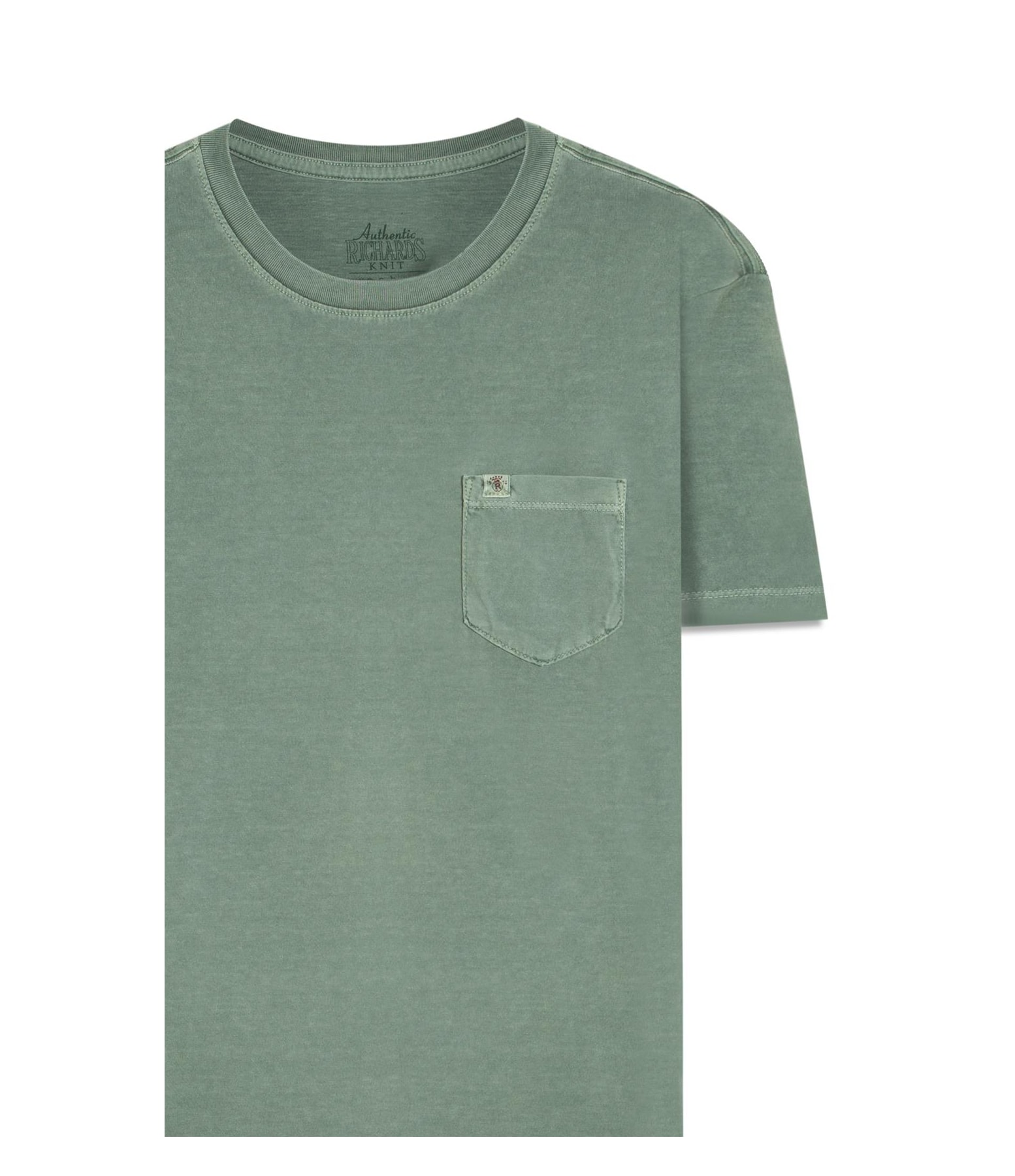 T-Shirt Washed Verde Army