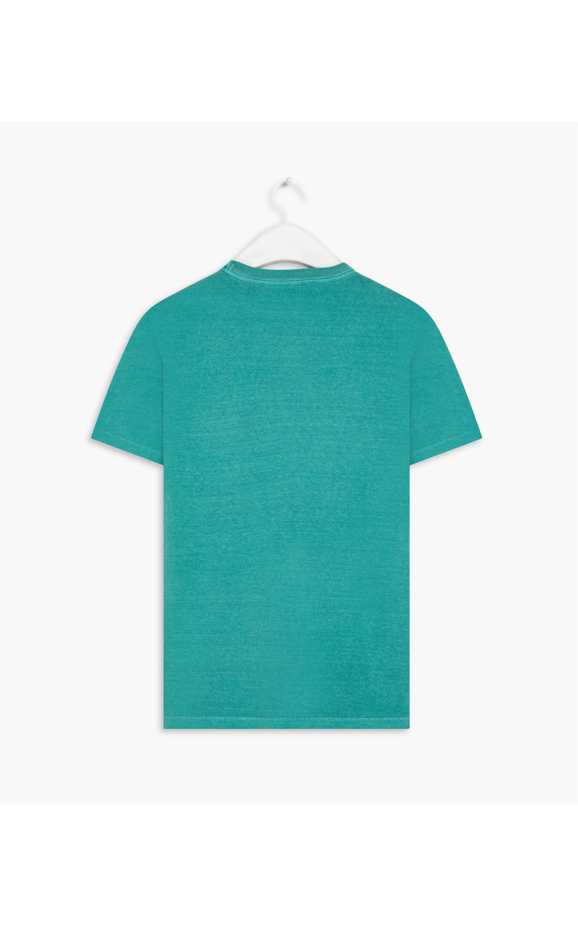 T-Shirt Washed Verde Bandeira