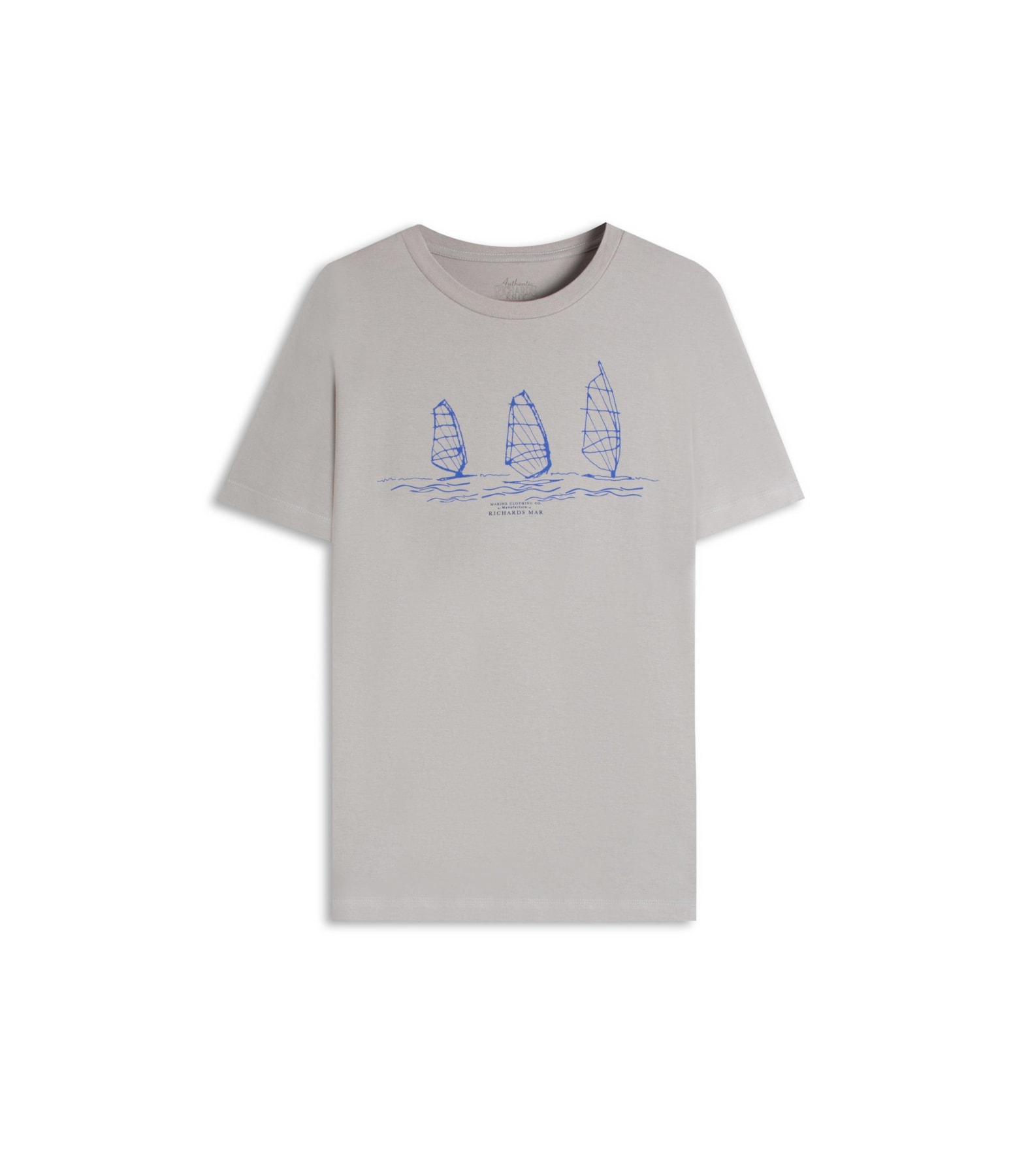T-Shirt Wind Mc Bf Silver