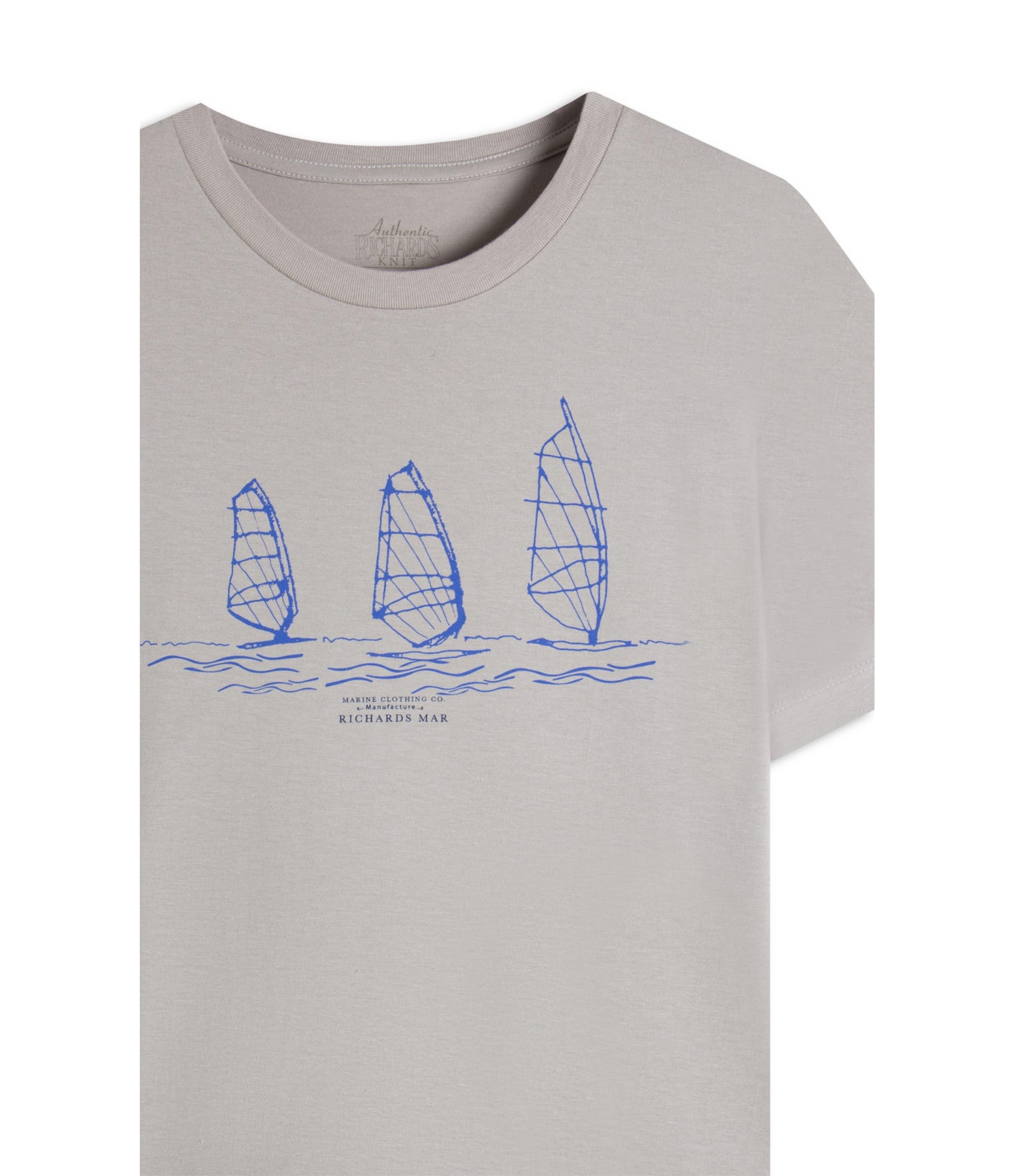 T-Shirt Wind Mc Bf Silver