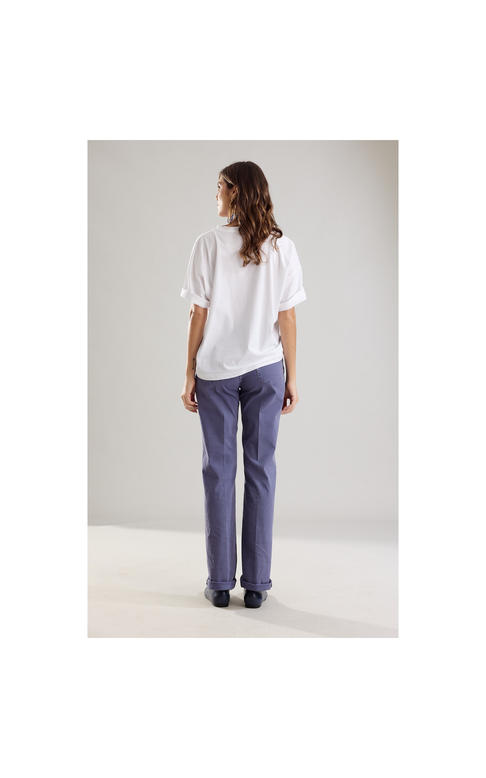 T-Shirt Zuri Estampa Guache Branco