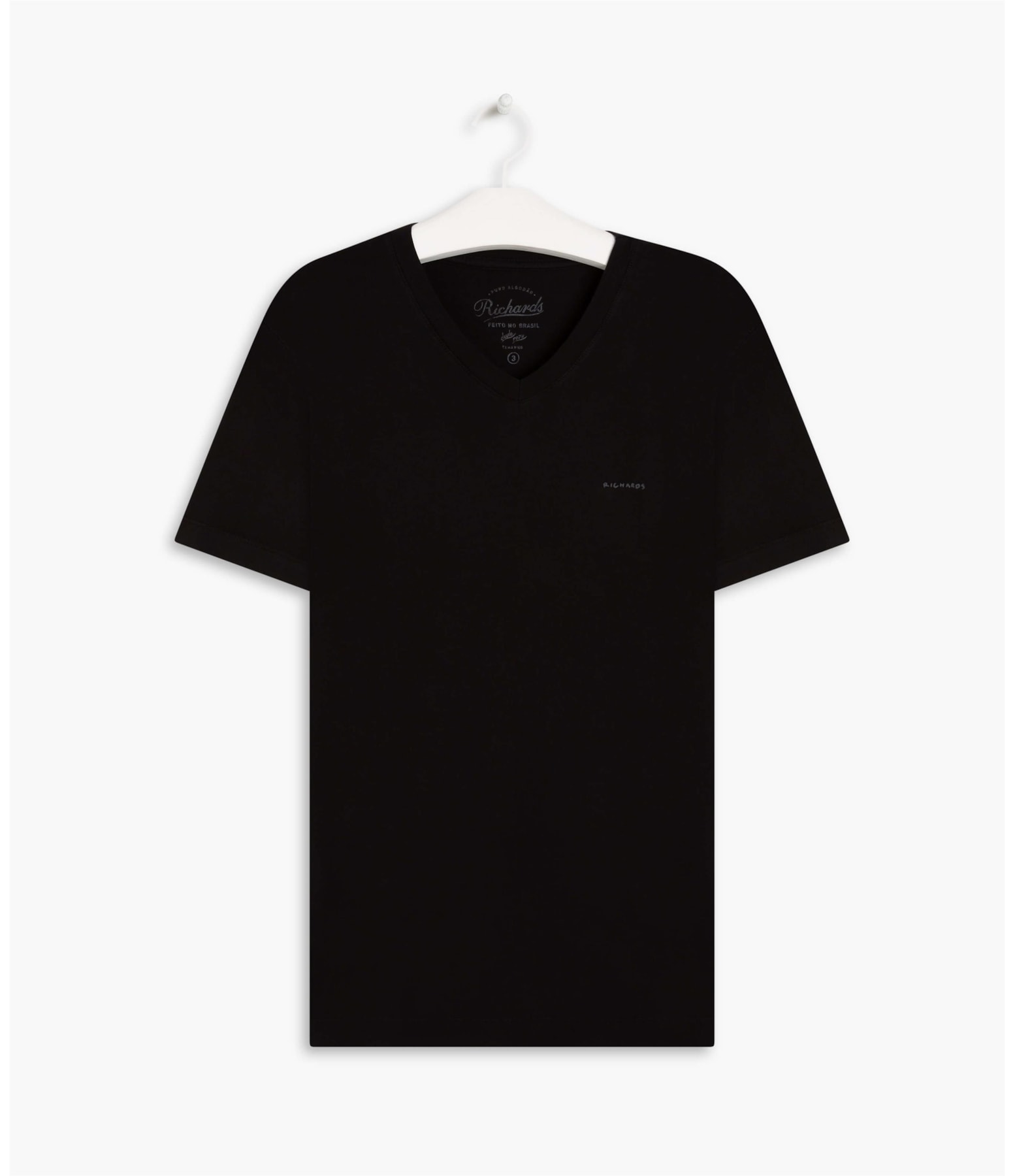 T-Shirts Richards Decote v Mc Preto