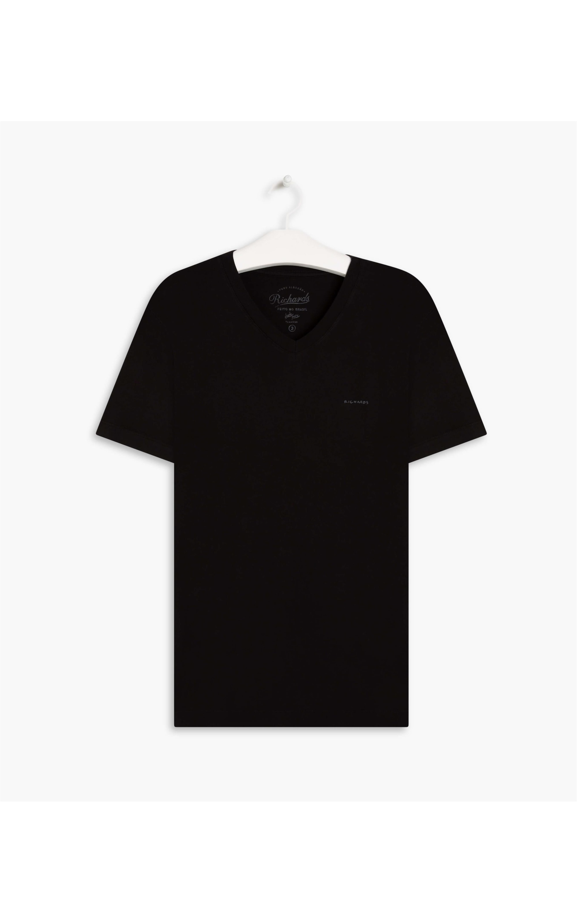 T-Shirts Richards Decote v Mc Preto