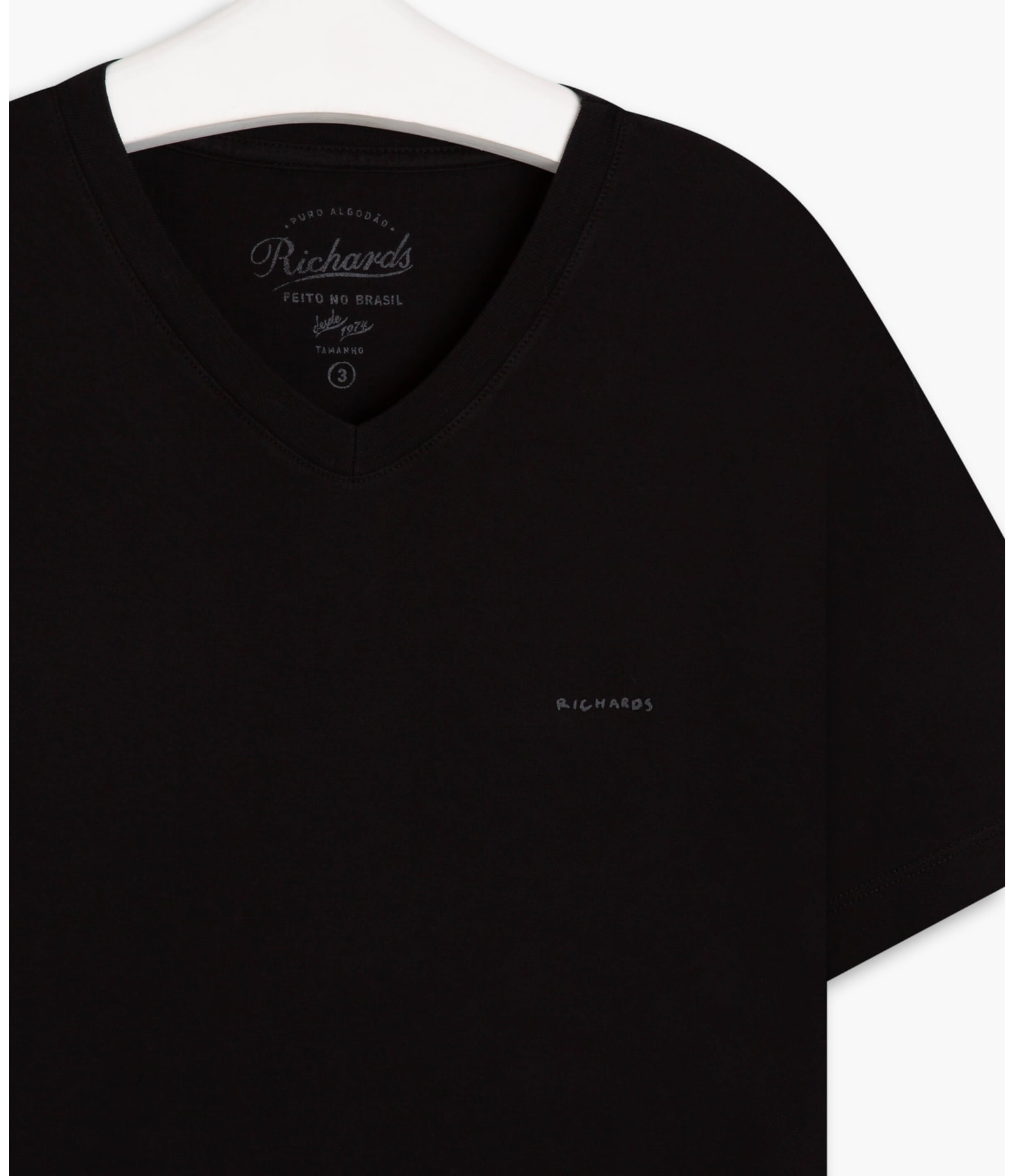 T-Shirts Richards Decote v Mc Preto