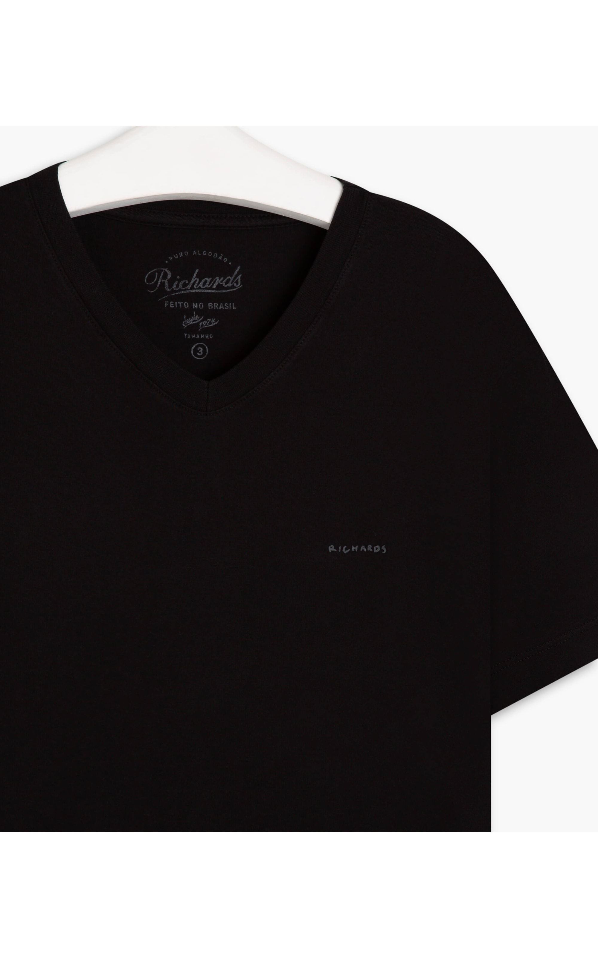 T-Shirts Richards Decote v Mc Preto