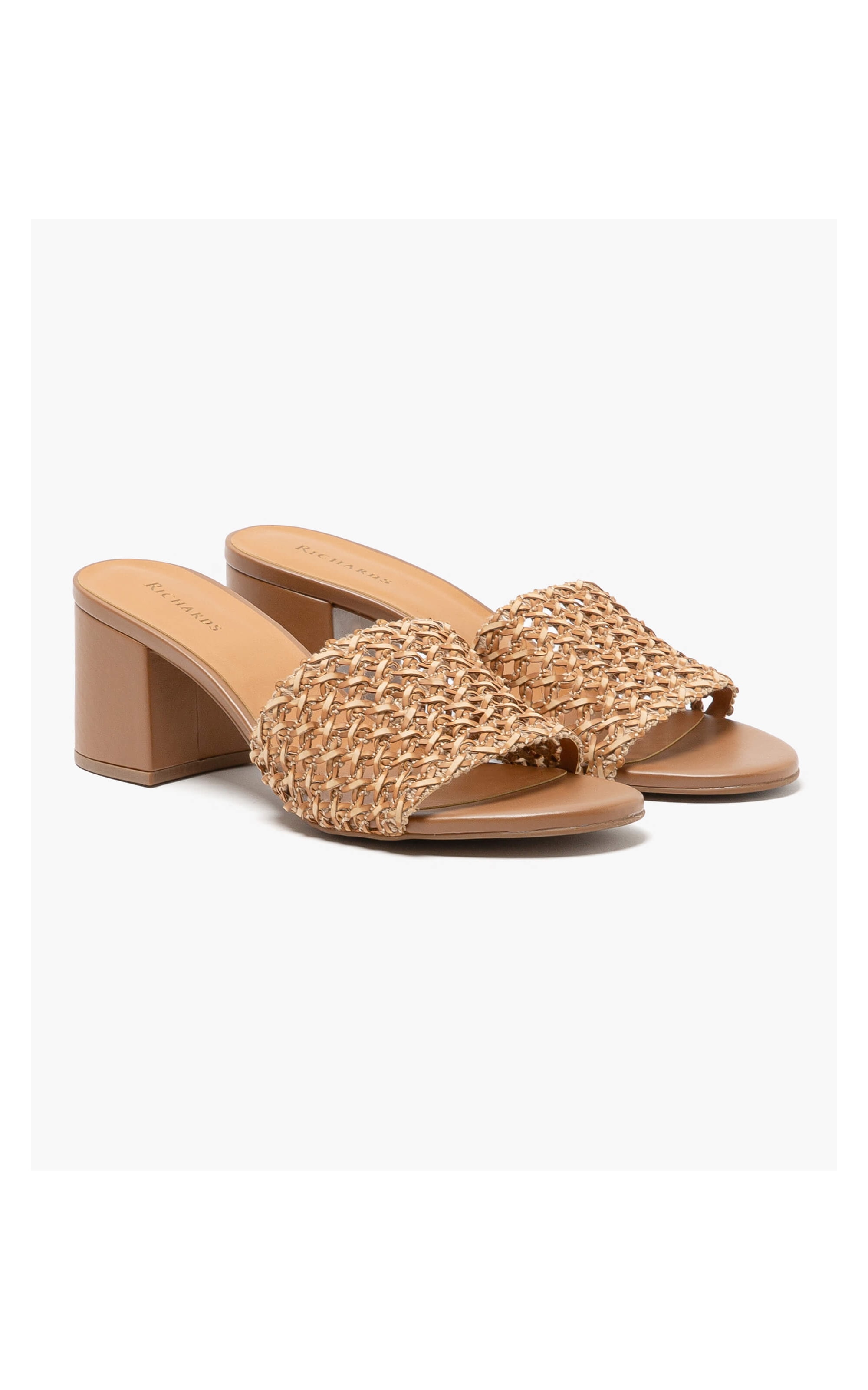 Tamanco Claudia Camel