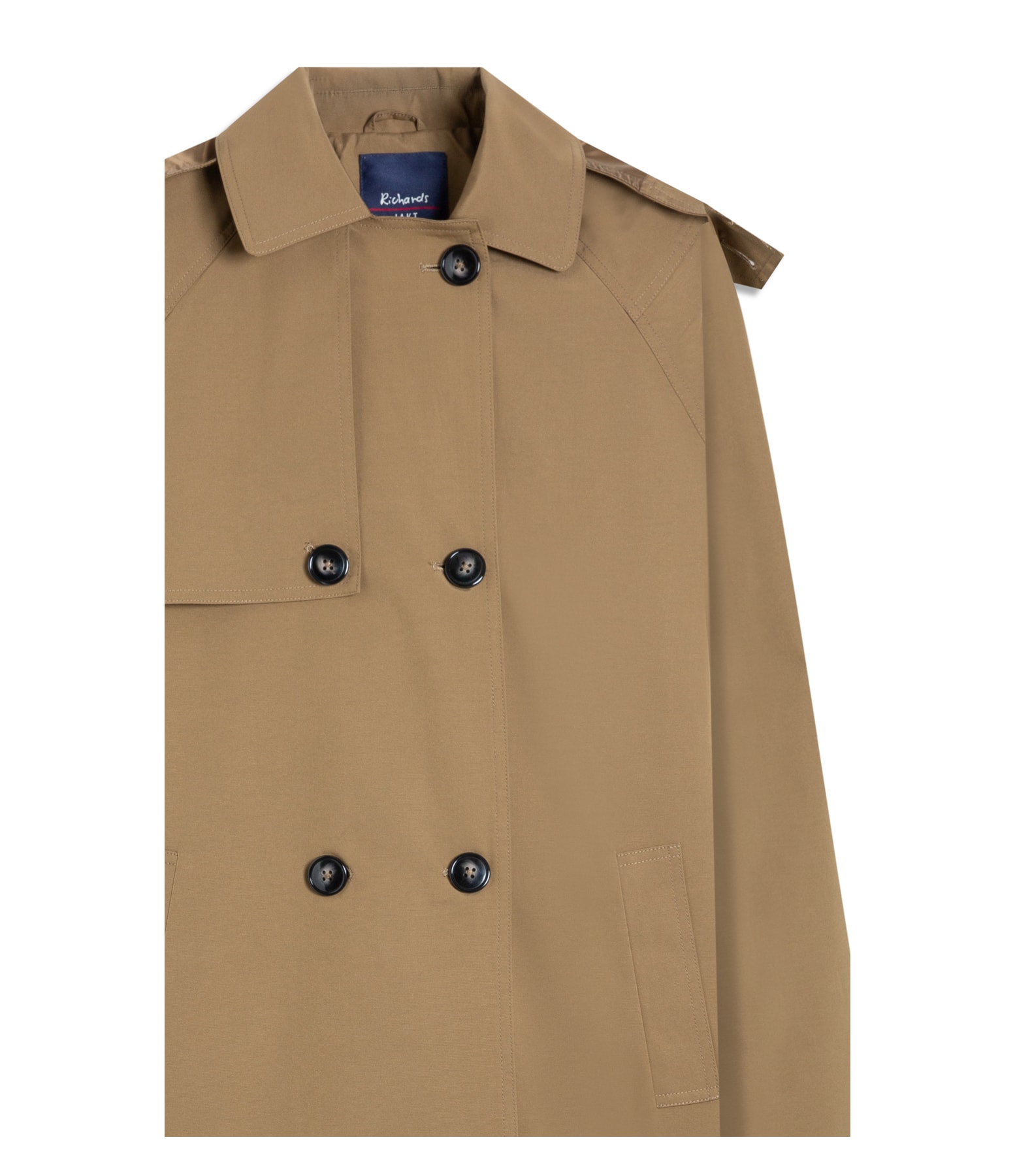 Tech Trench Coat Caqui