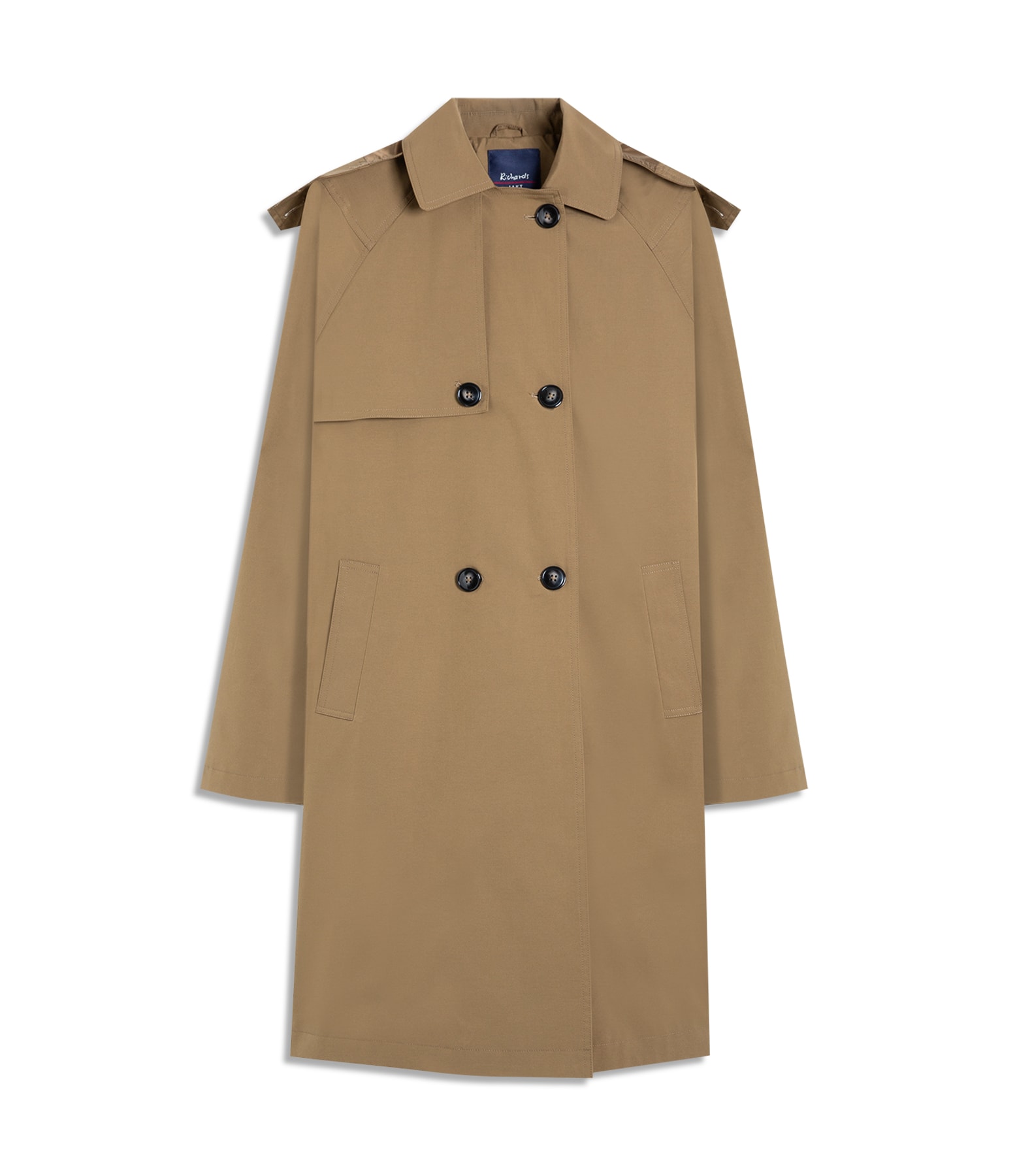 Tech Trench Coat Caqui
