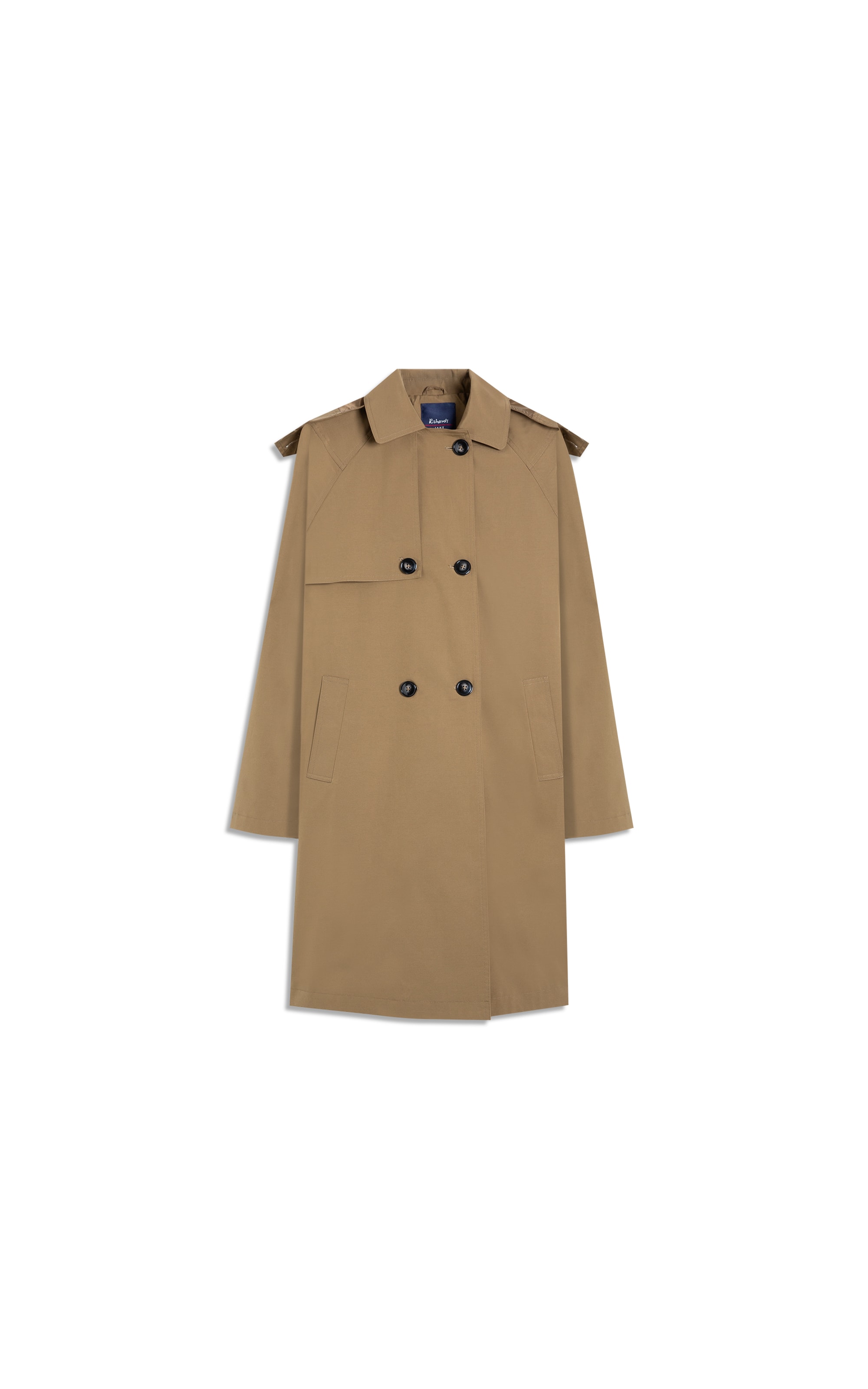 Tech Trench Coat Caqui