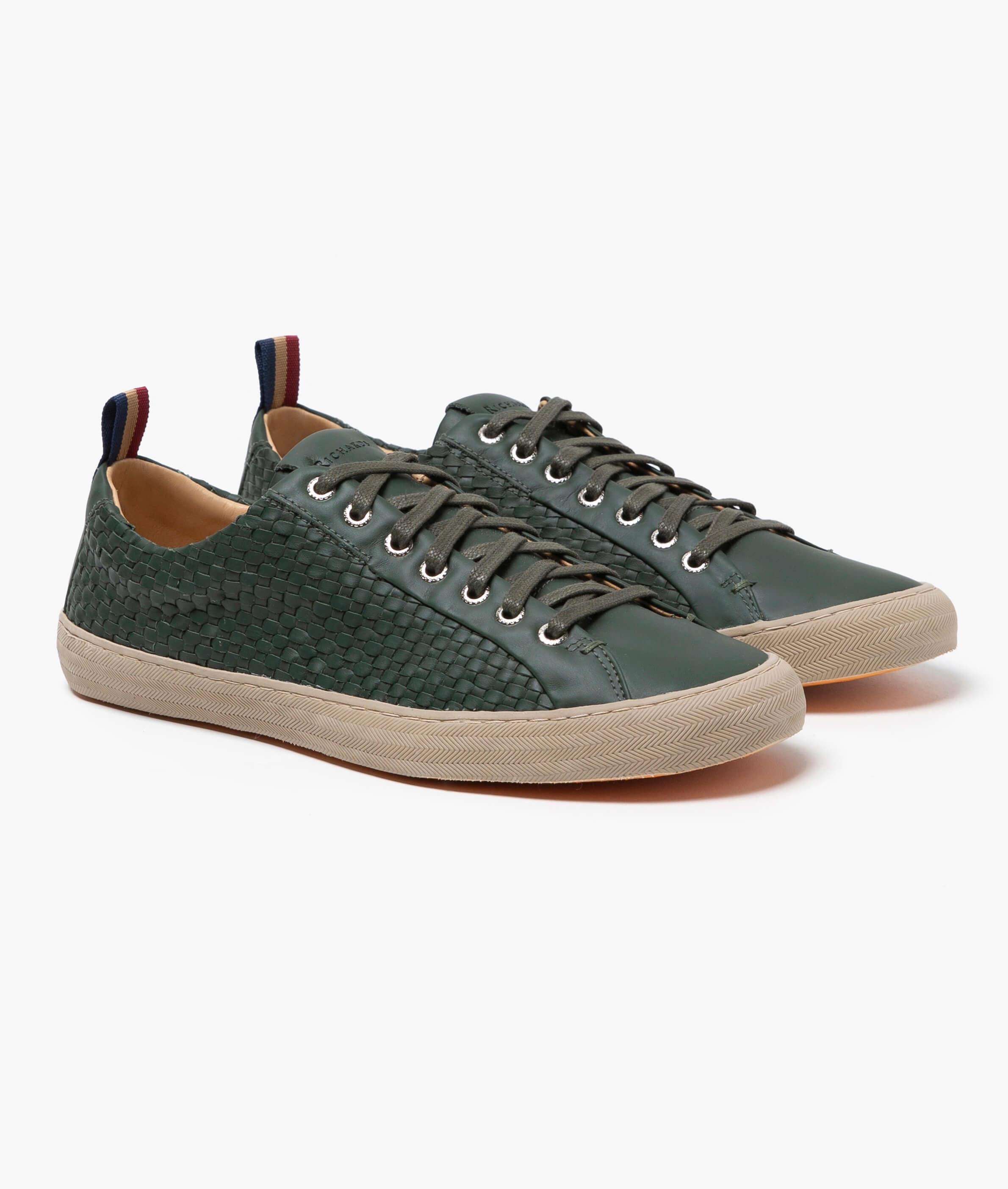 Tênis Biarritz Tresse Verde Escuro