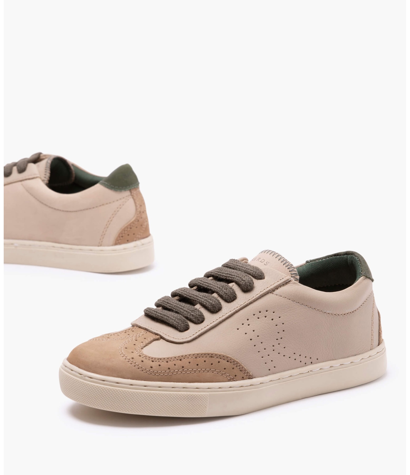 Tênis Brogue Natural