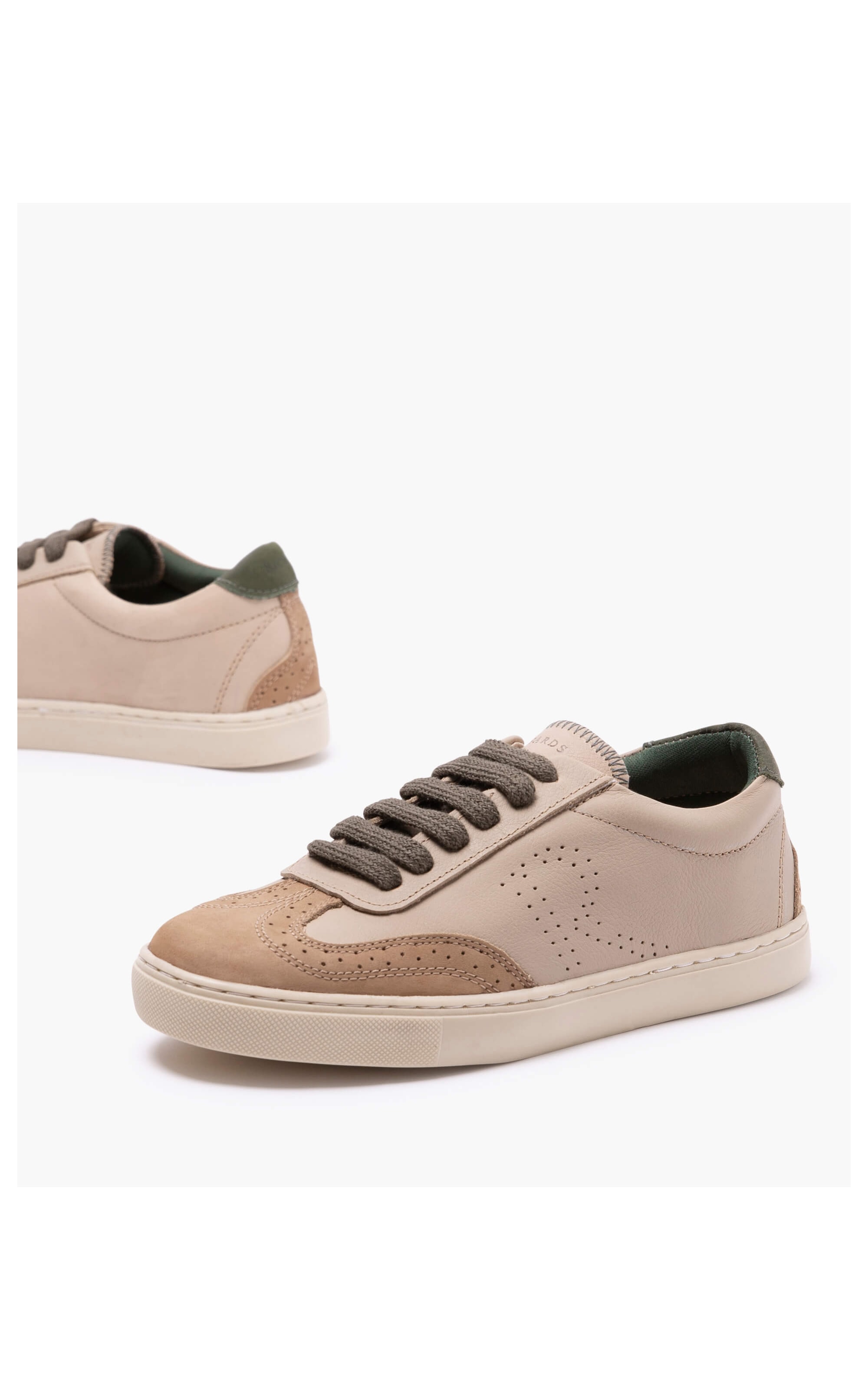Tênis Brogue Natural