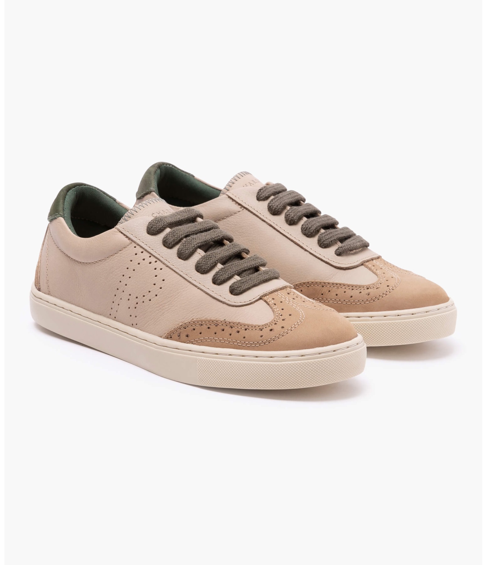 Tênis Brogue Natural
