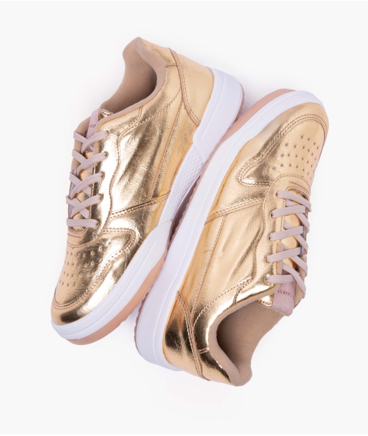 Tênis Metalic Rch Dourado