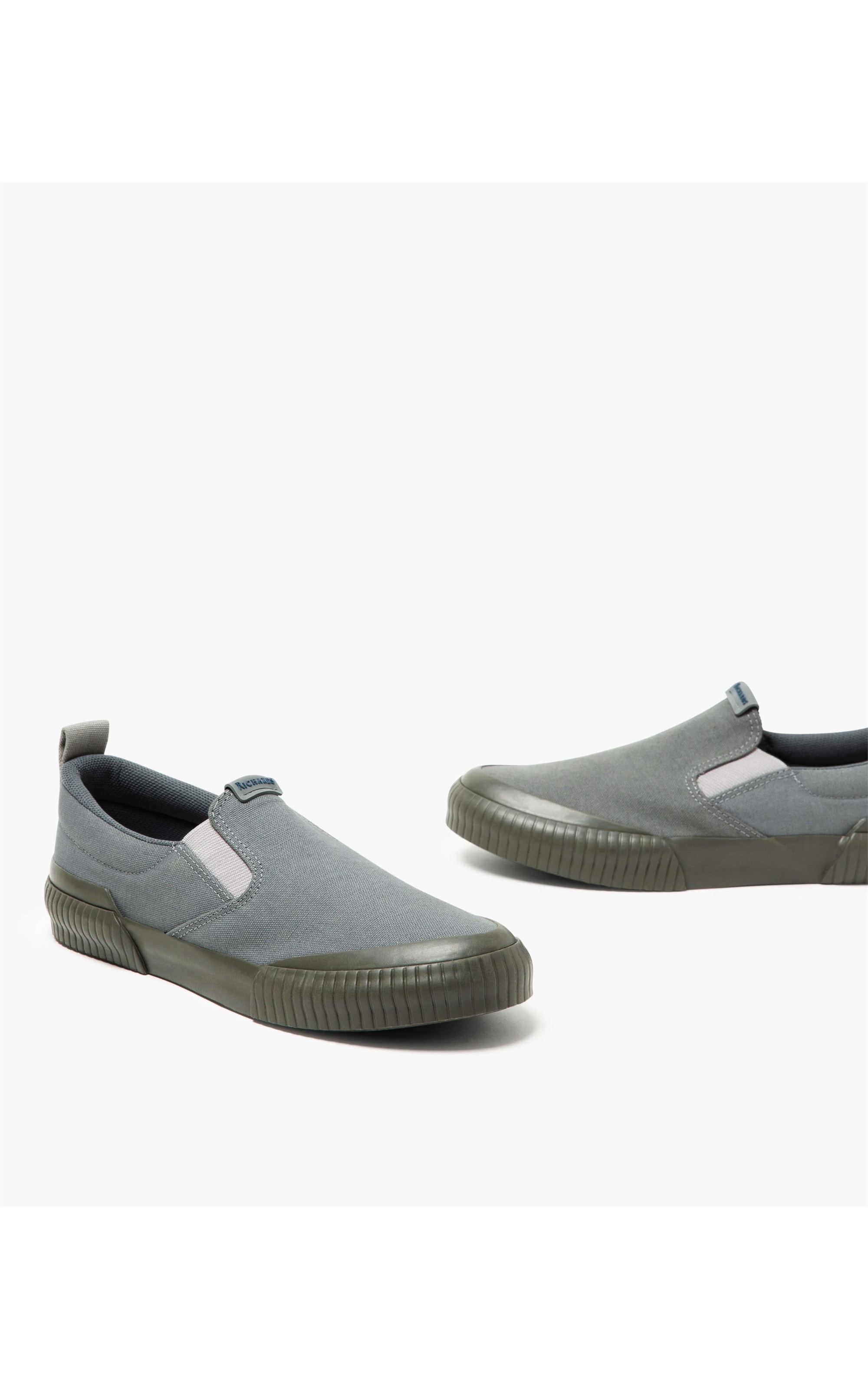 Tênis Slip On Rubber Rch Cinza Medio